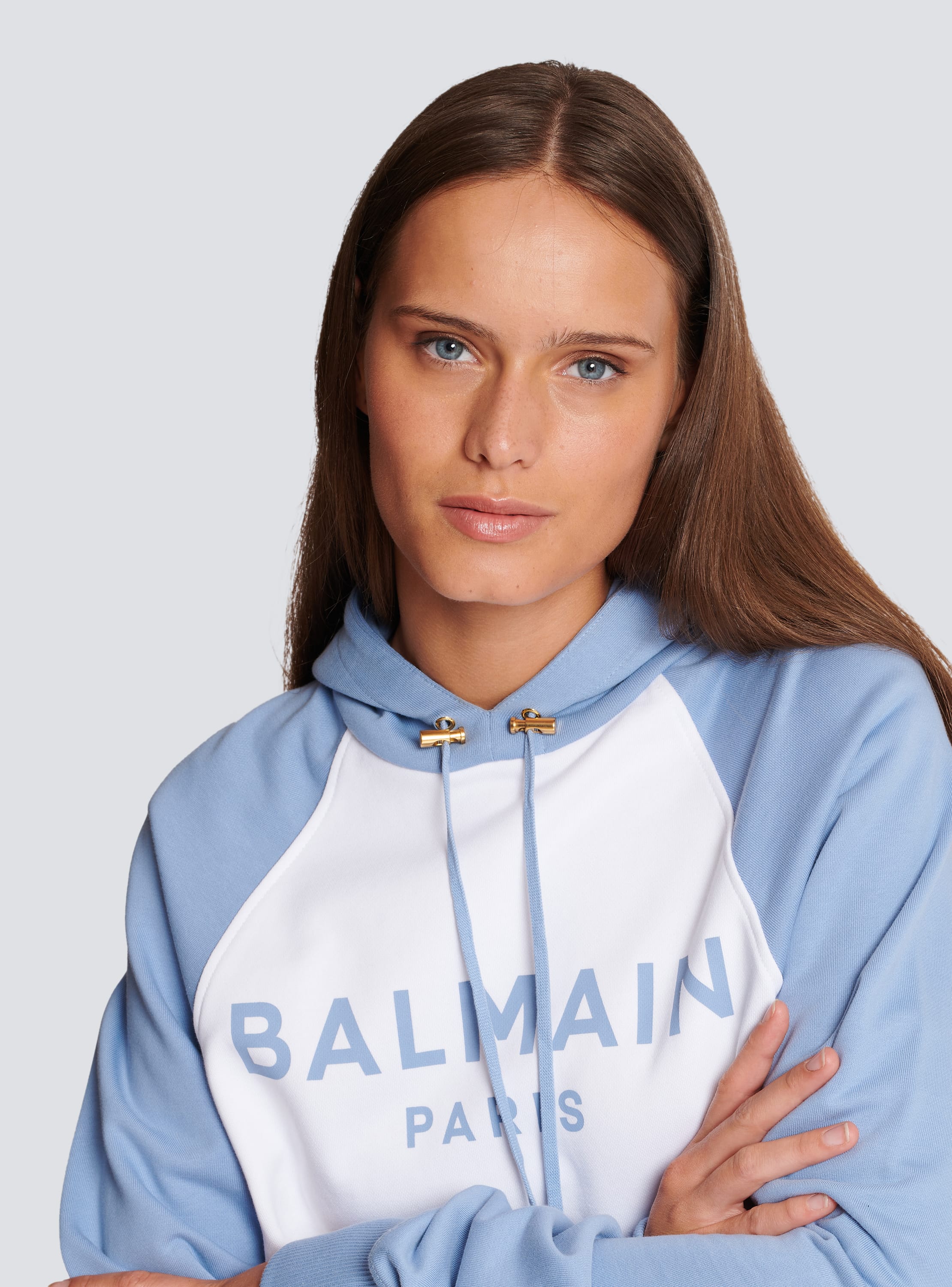 Balmain hot sale hoodie blue