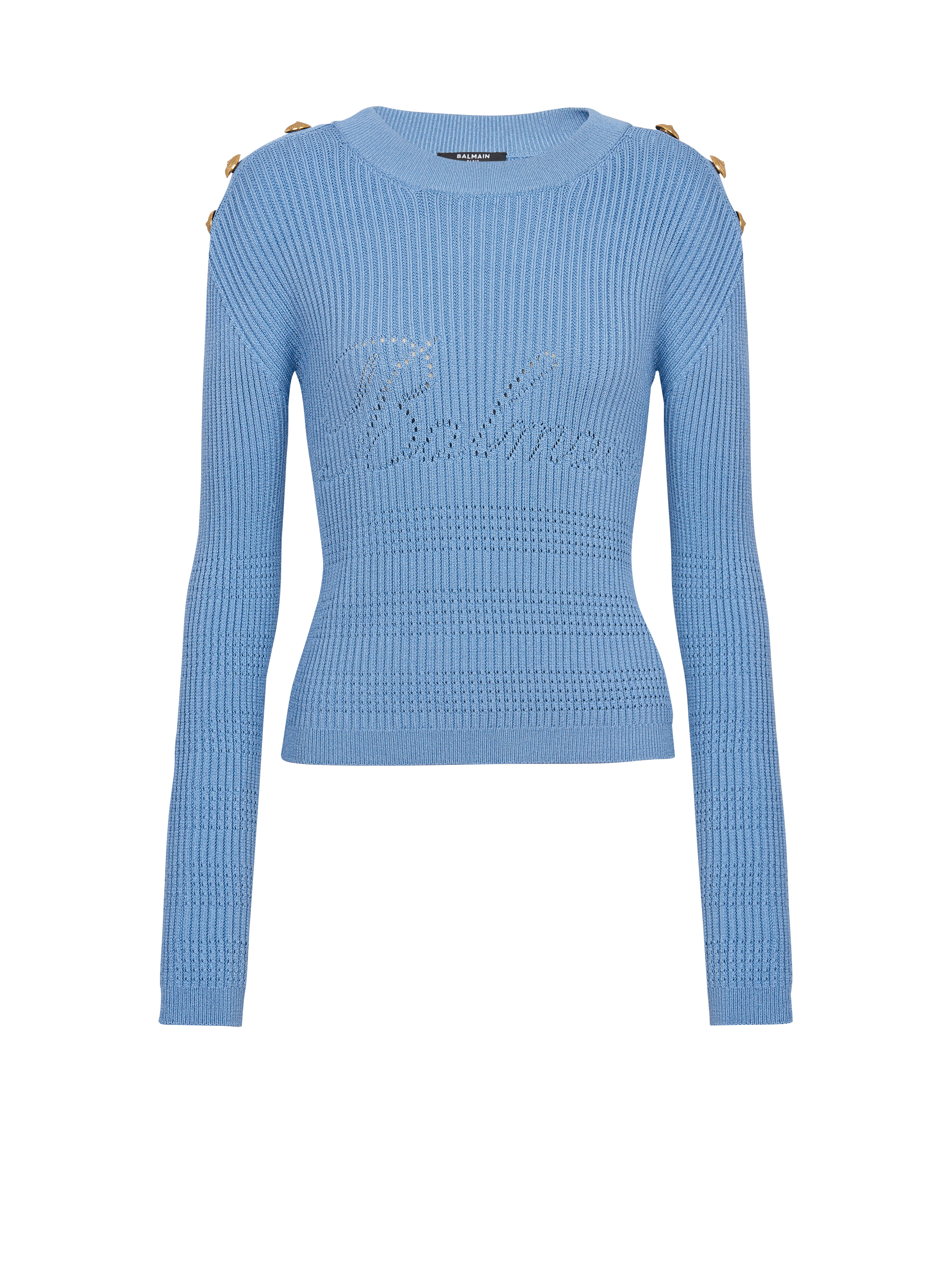 Pull Balmain Signature en maille