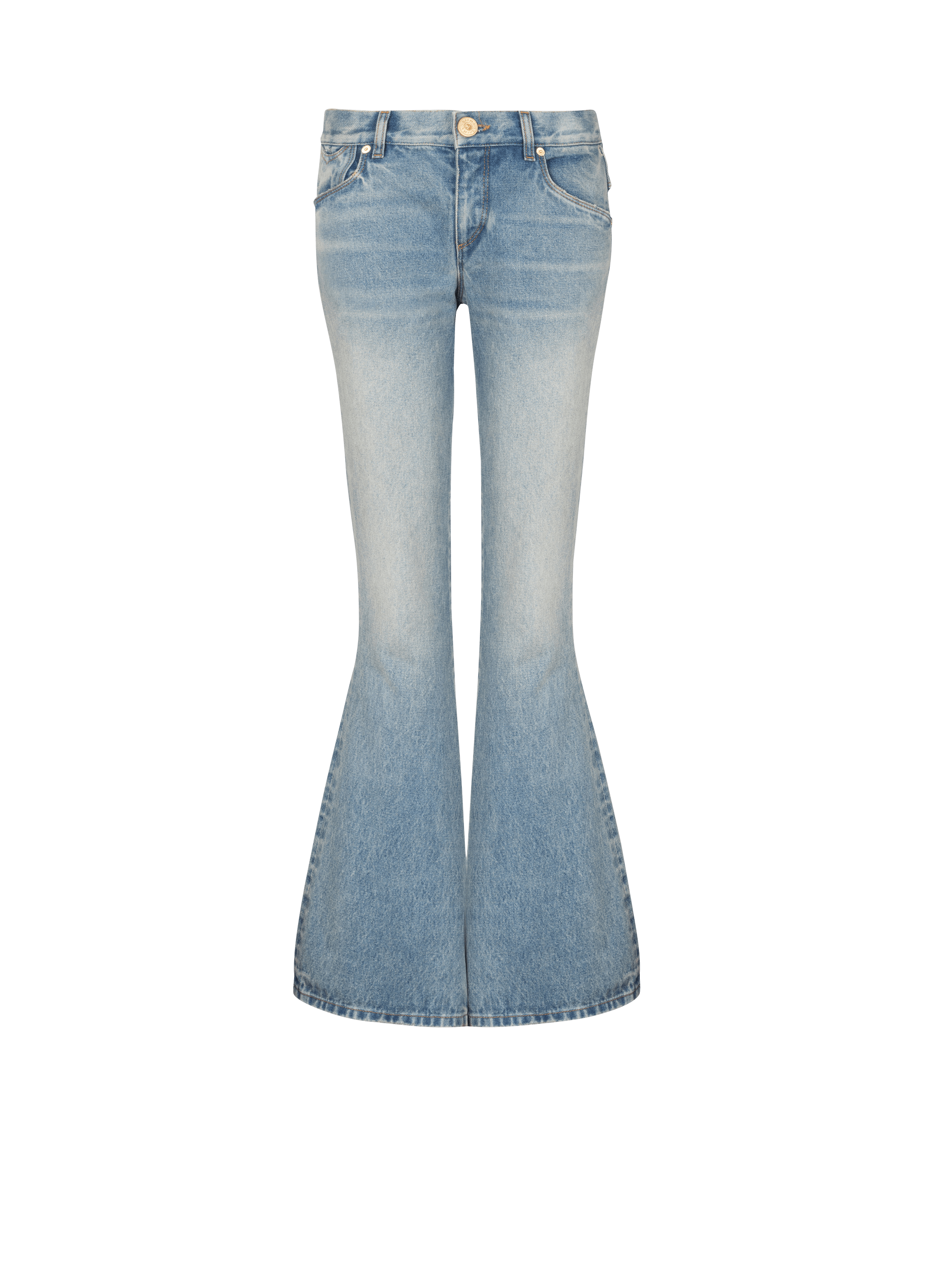 Eco Embroidered Flare Jeans (2-7)