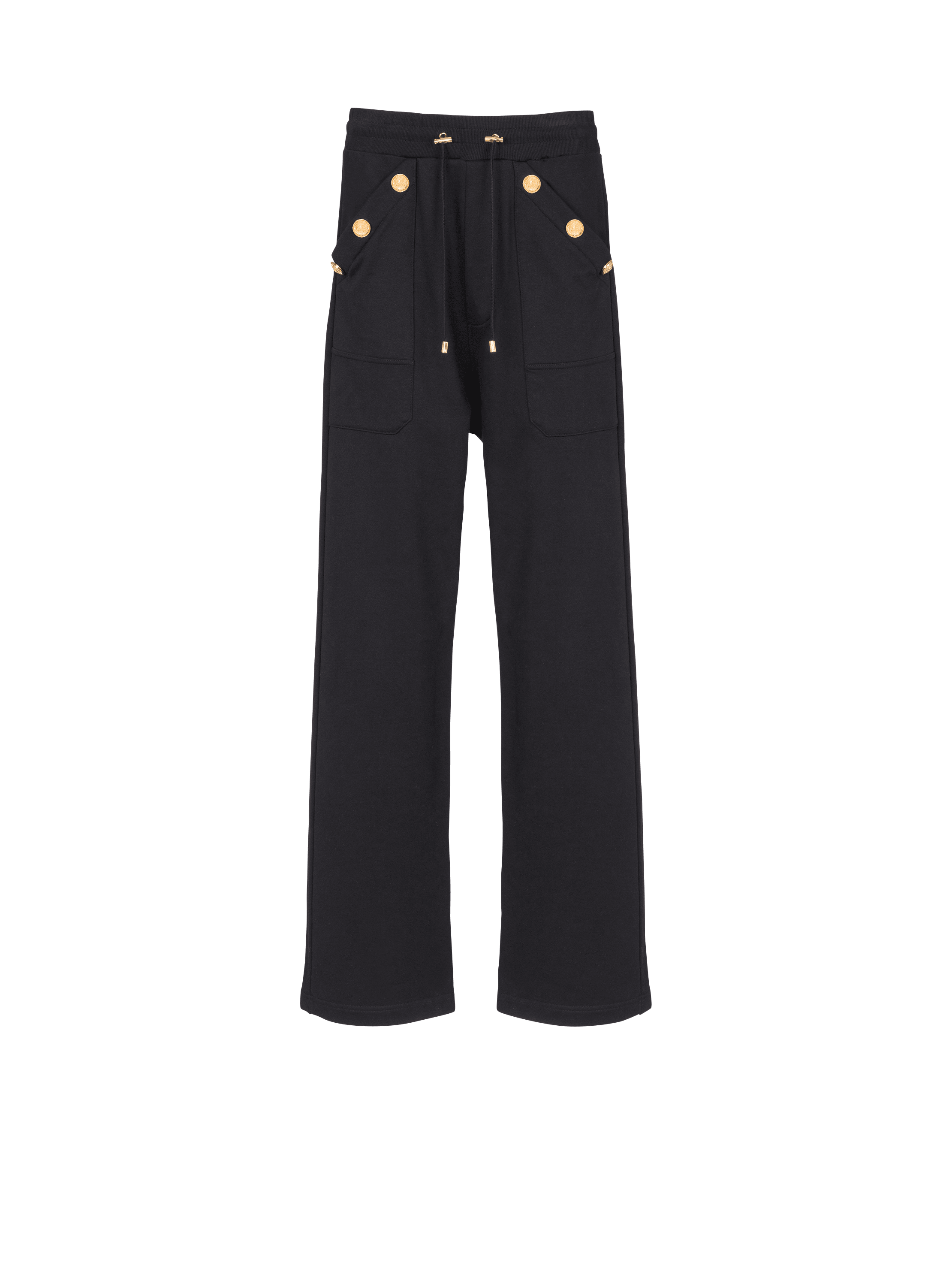 Pantaloni da jogging ampi con bottoni