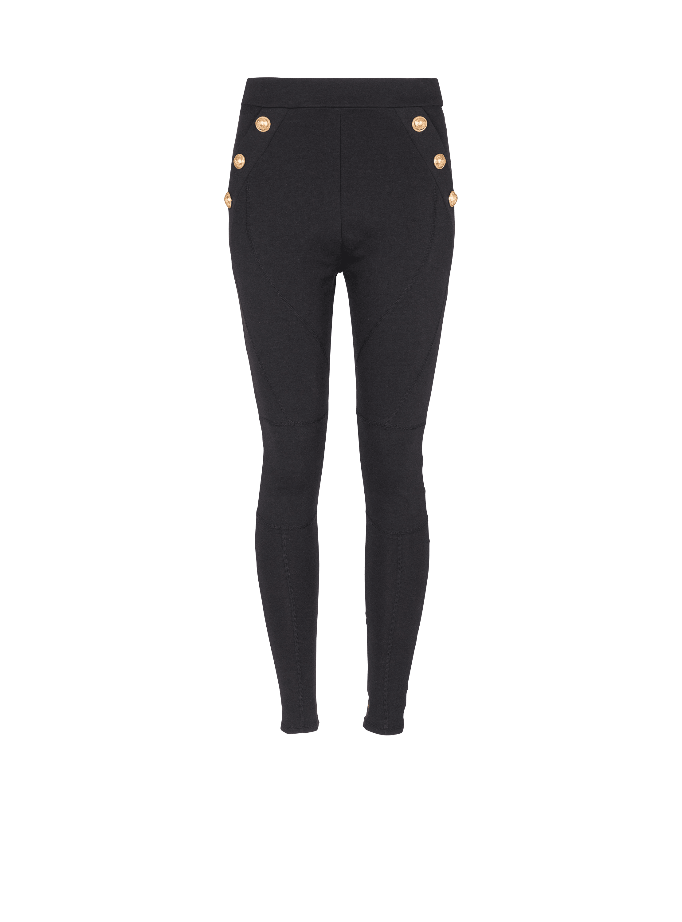 Legging 6 boutons en maille