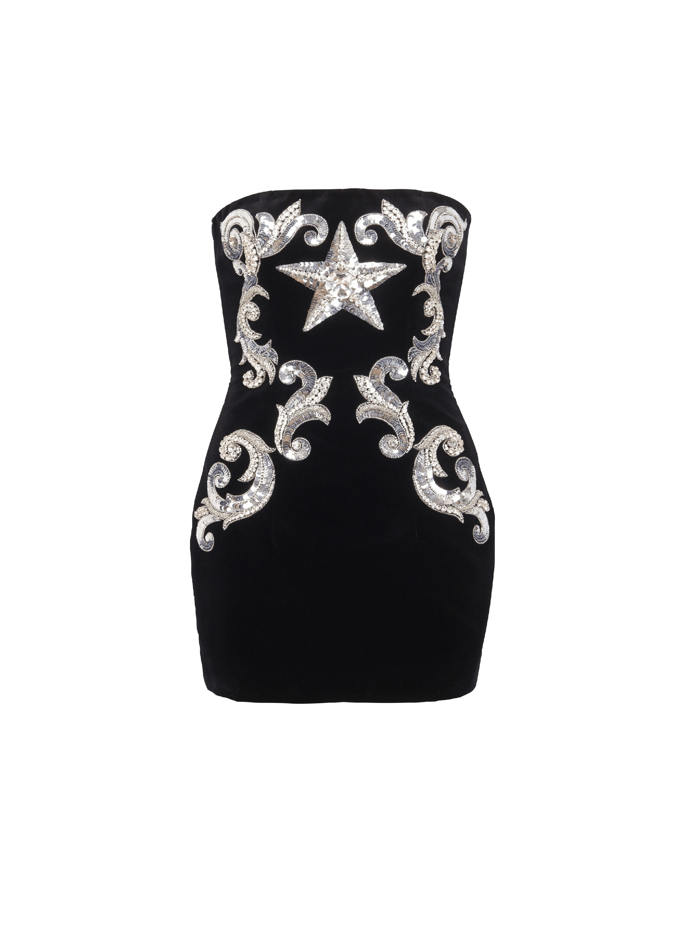 Balmain dress black and white outlet