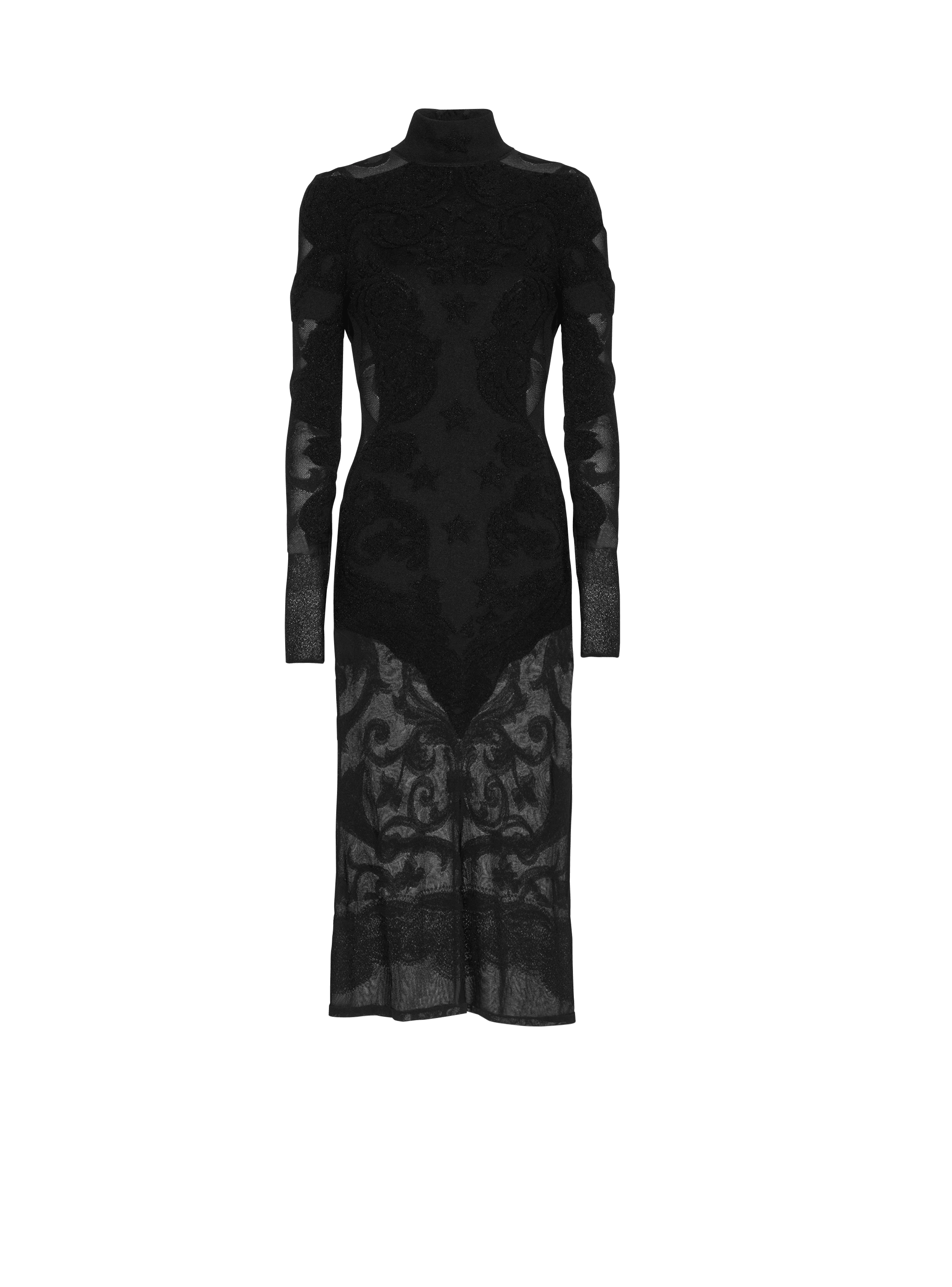 Black baroque dress sale