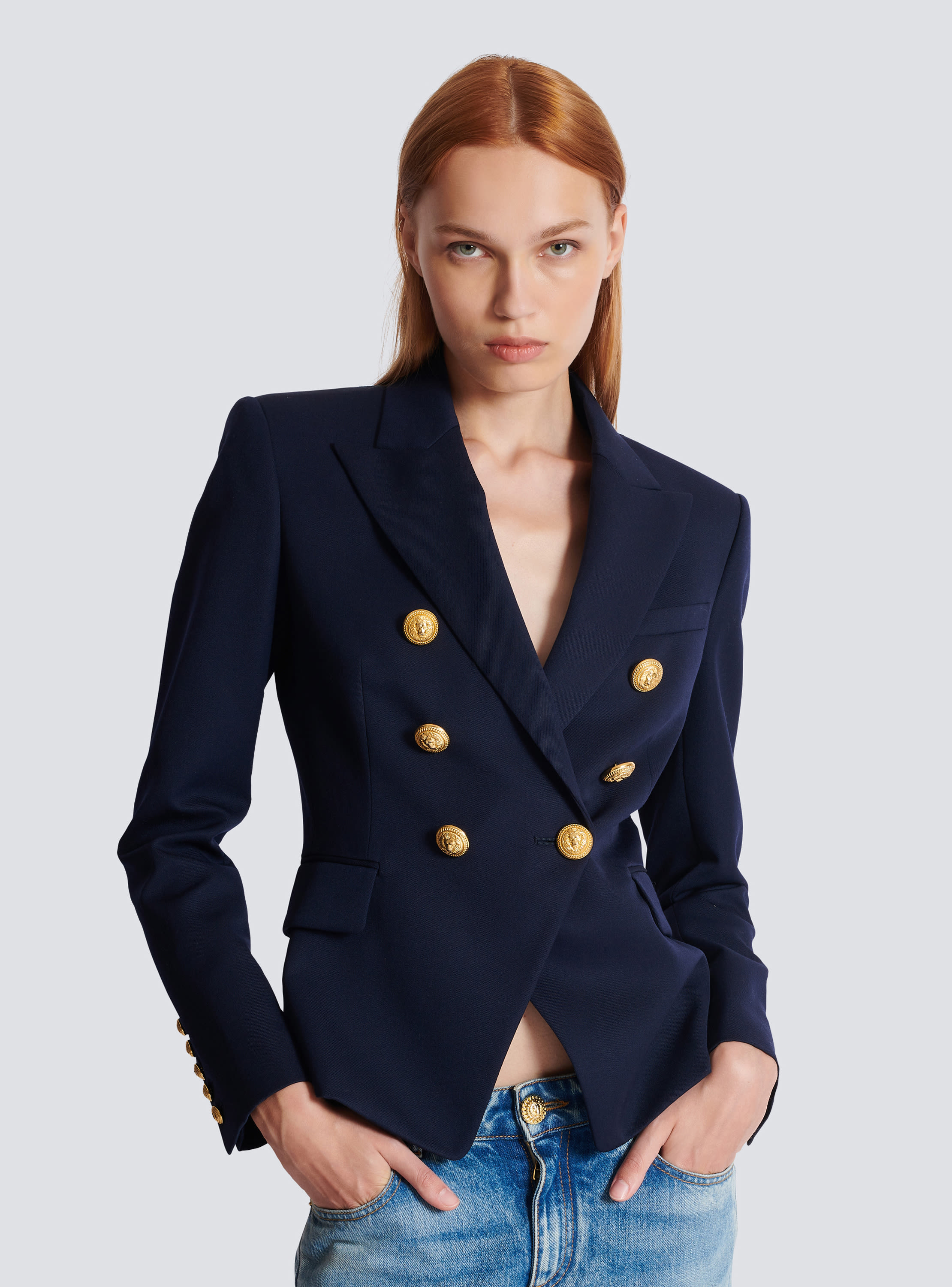 Balmain jacket womens best sale