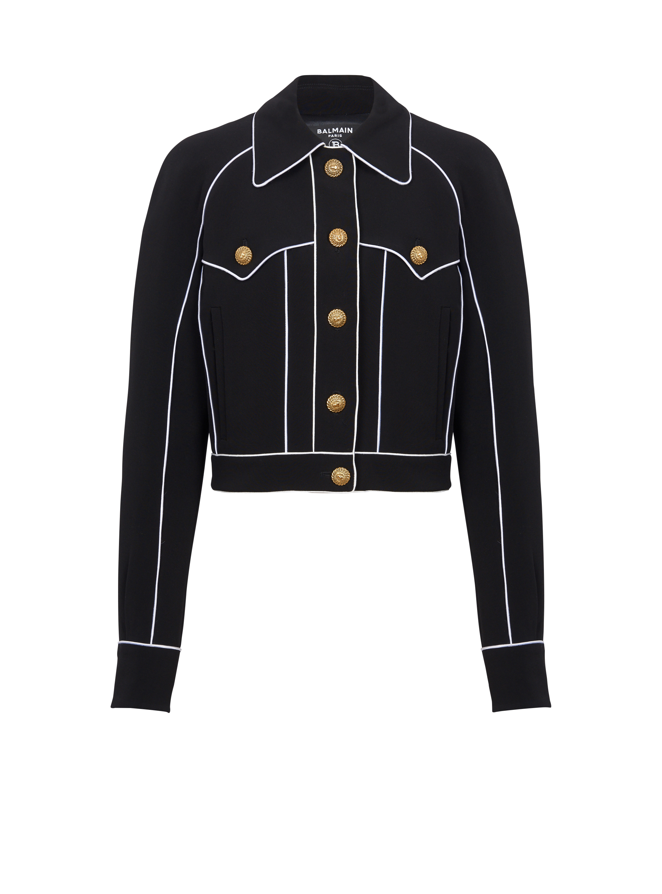 Chaqueta Western de crepé