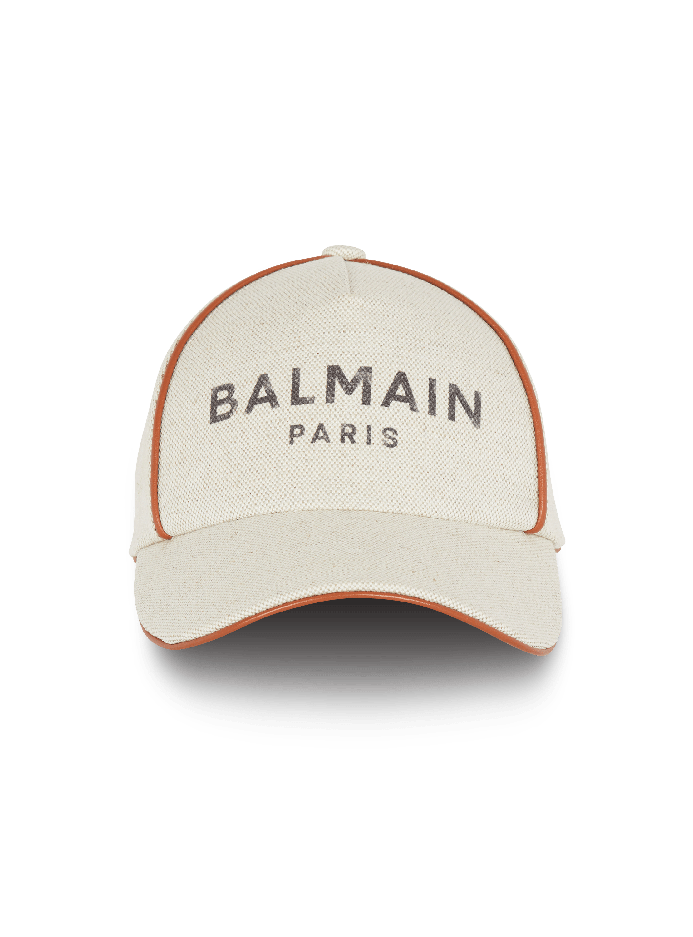 B-Army Basecap aus Baumwolle mit braunem Balmain-Logo