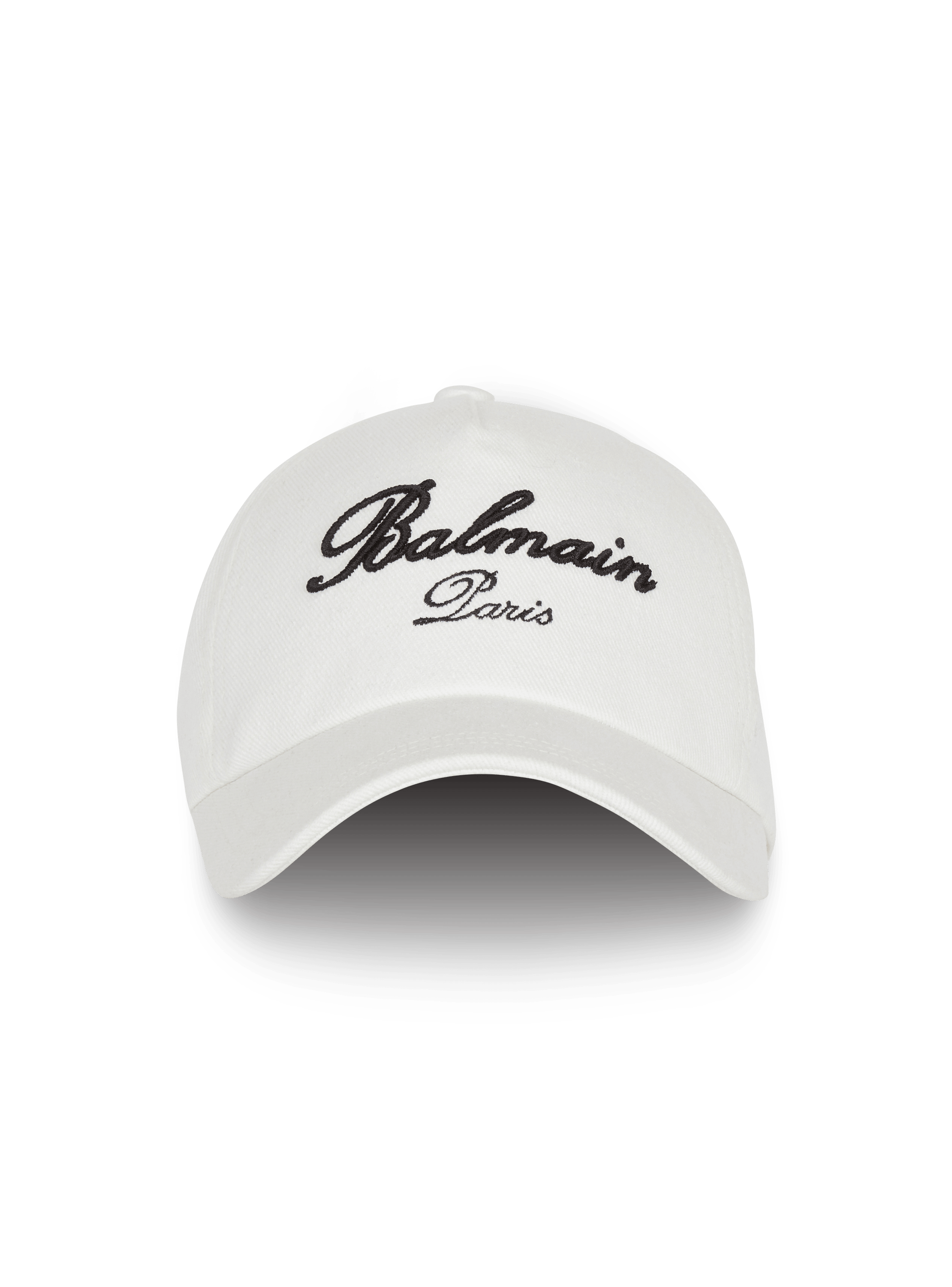 Balmain Signature cap white - Women | BALMAIN