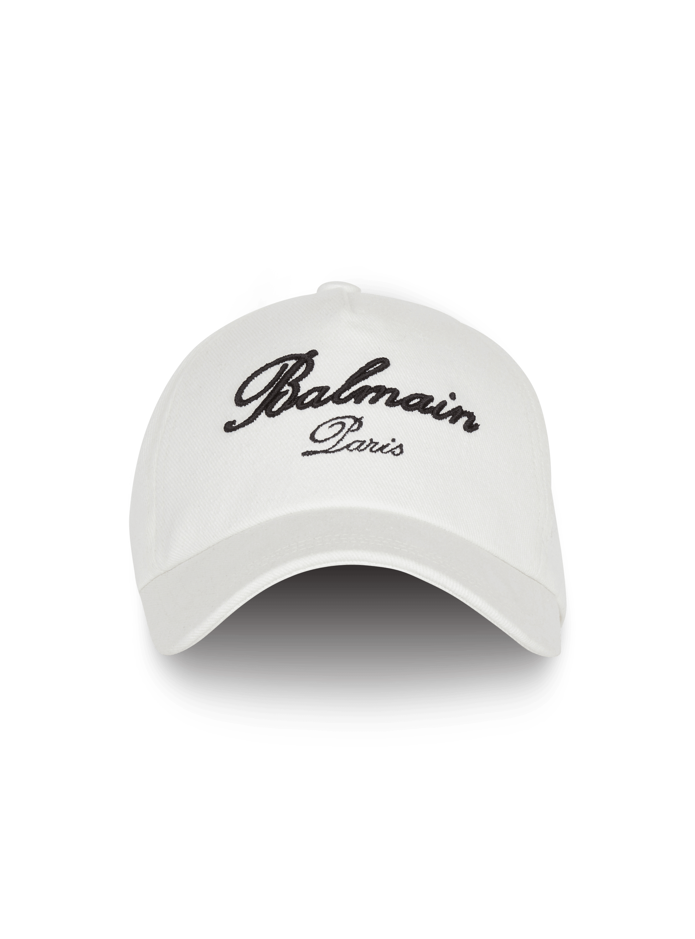 Balmain Signature cap white Women BALMAIN