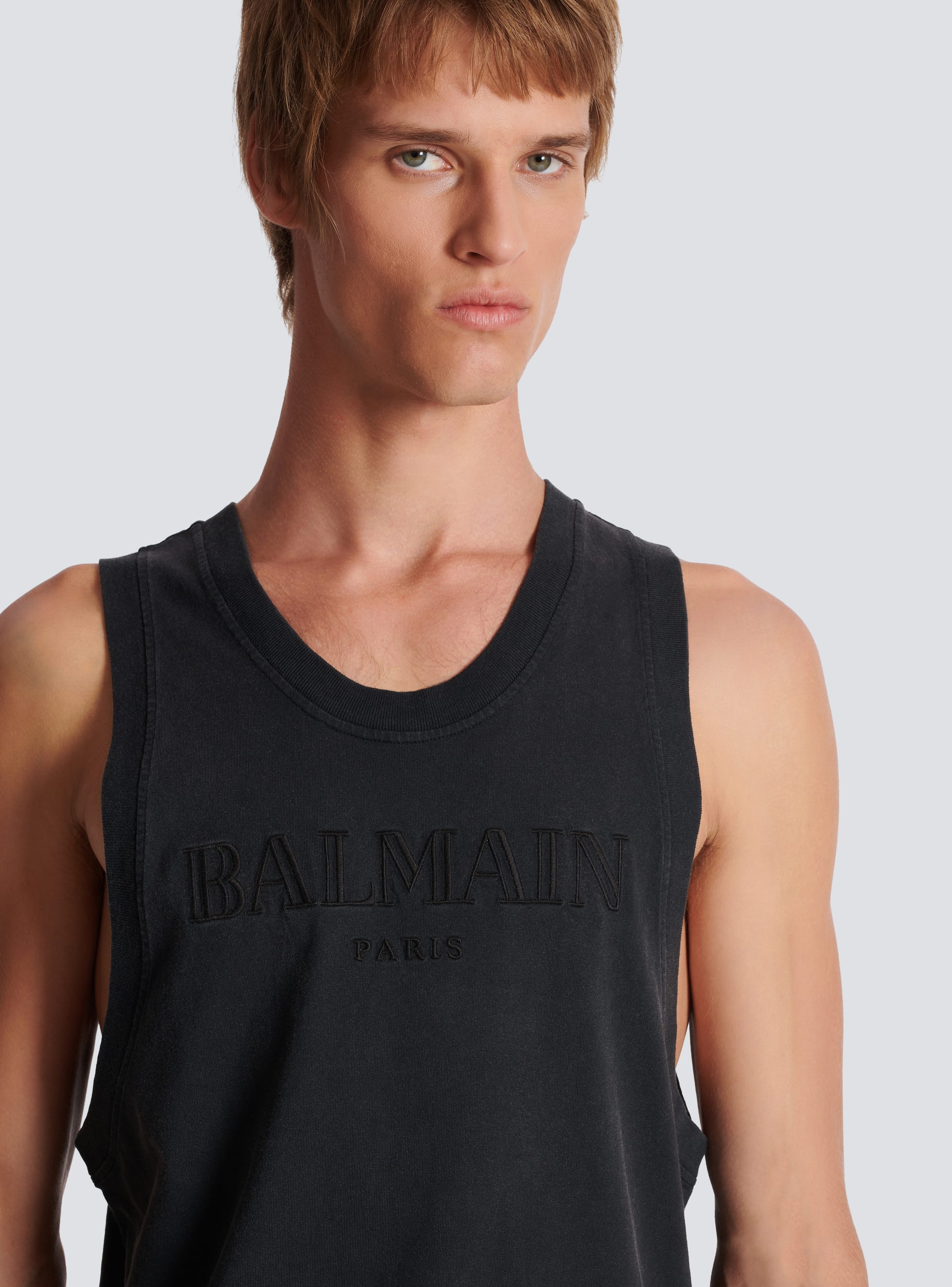 Balmain army discount tank top