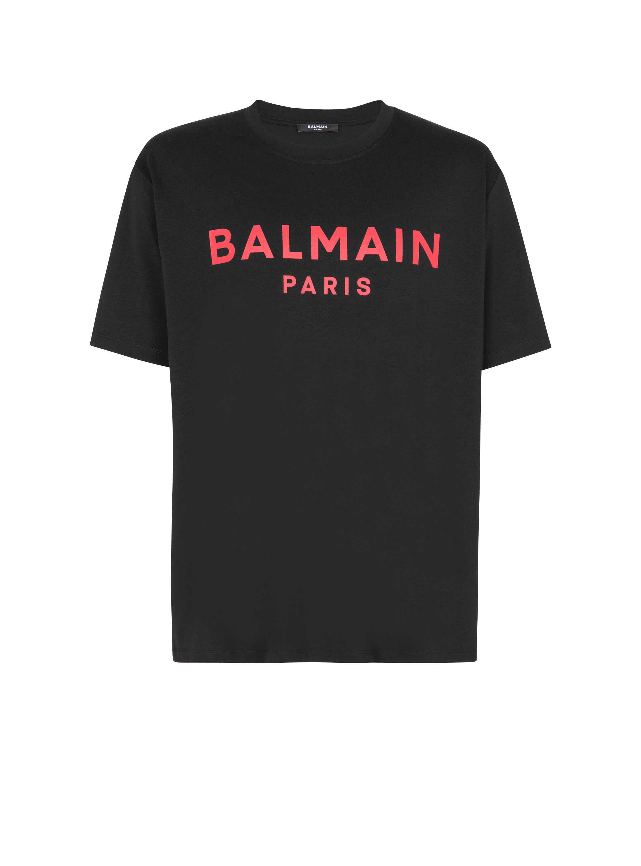 T-shirt con stampa Balmain Paris 