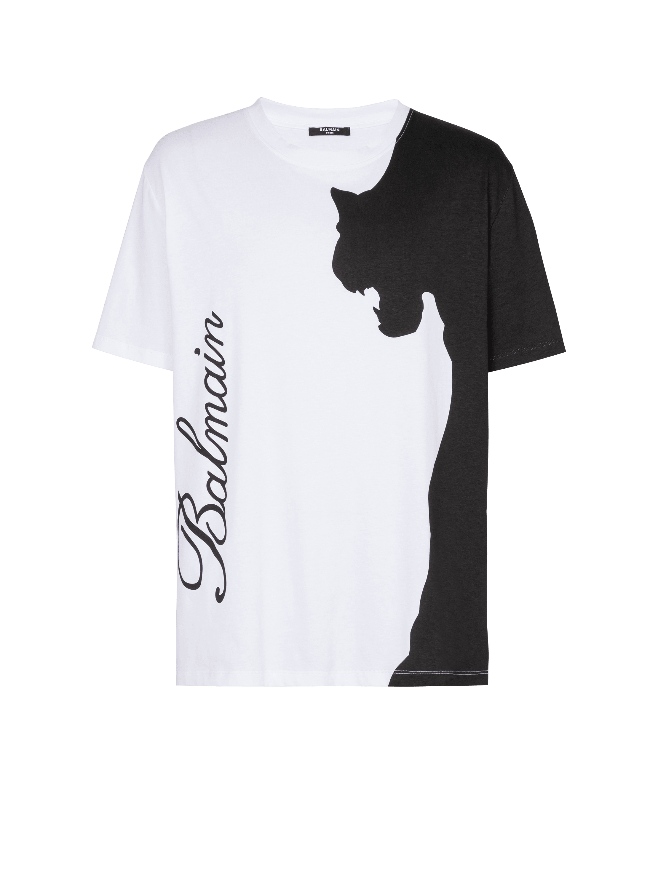 T shirt homme online balmain