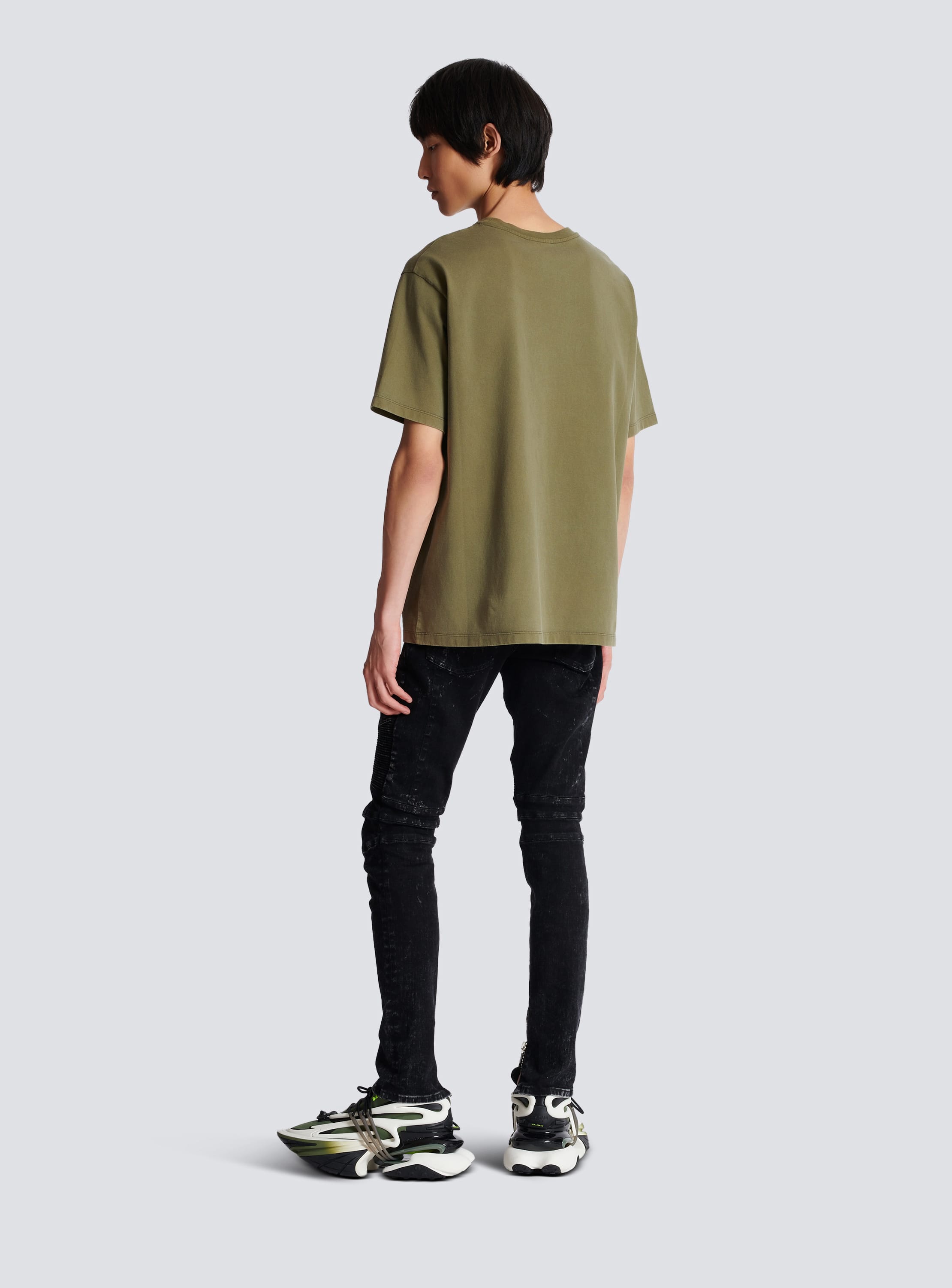 BALMAIN - 【ラスト1点】BALMAIN BUCK T-SHIRT / バックロゴ T