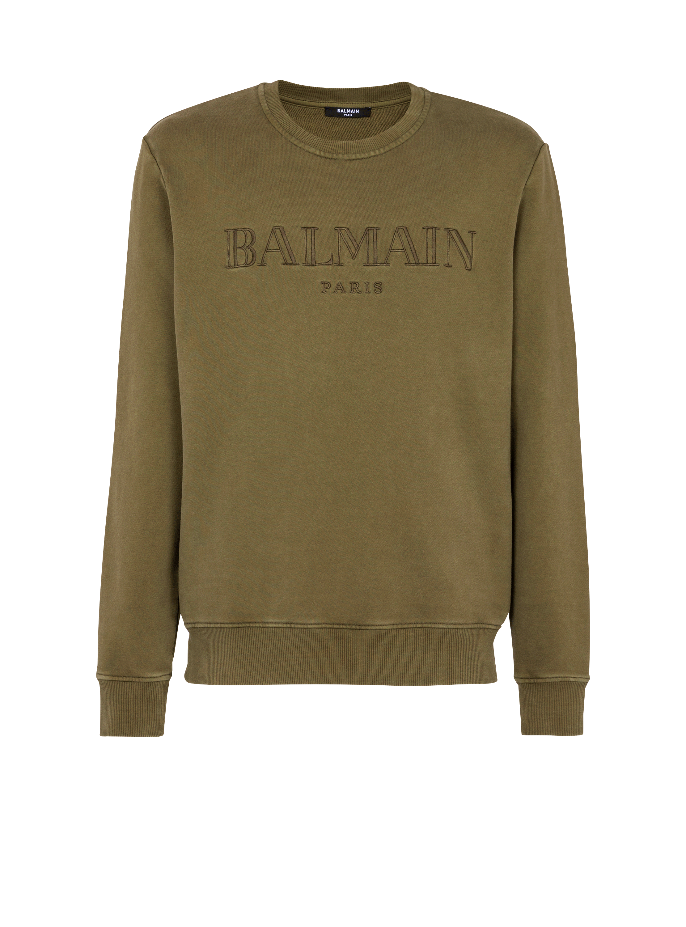 Balmain Vintage Sweatshirt, khaki, hi-res
