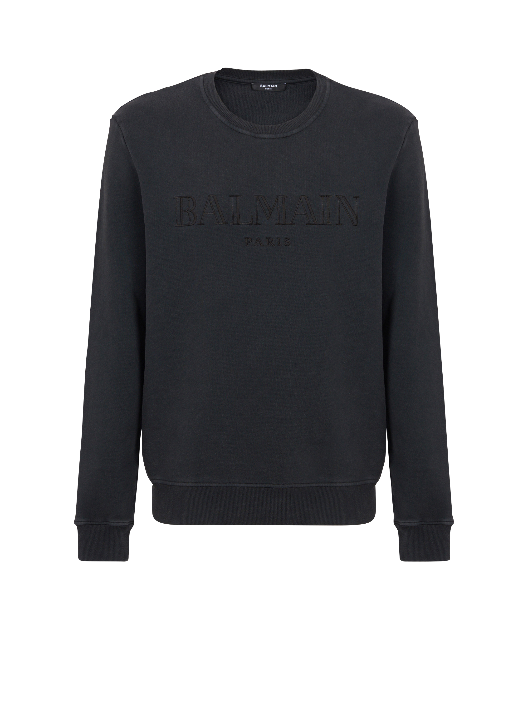 Vintage Balmain sweatshirt, grey, hi-res