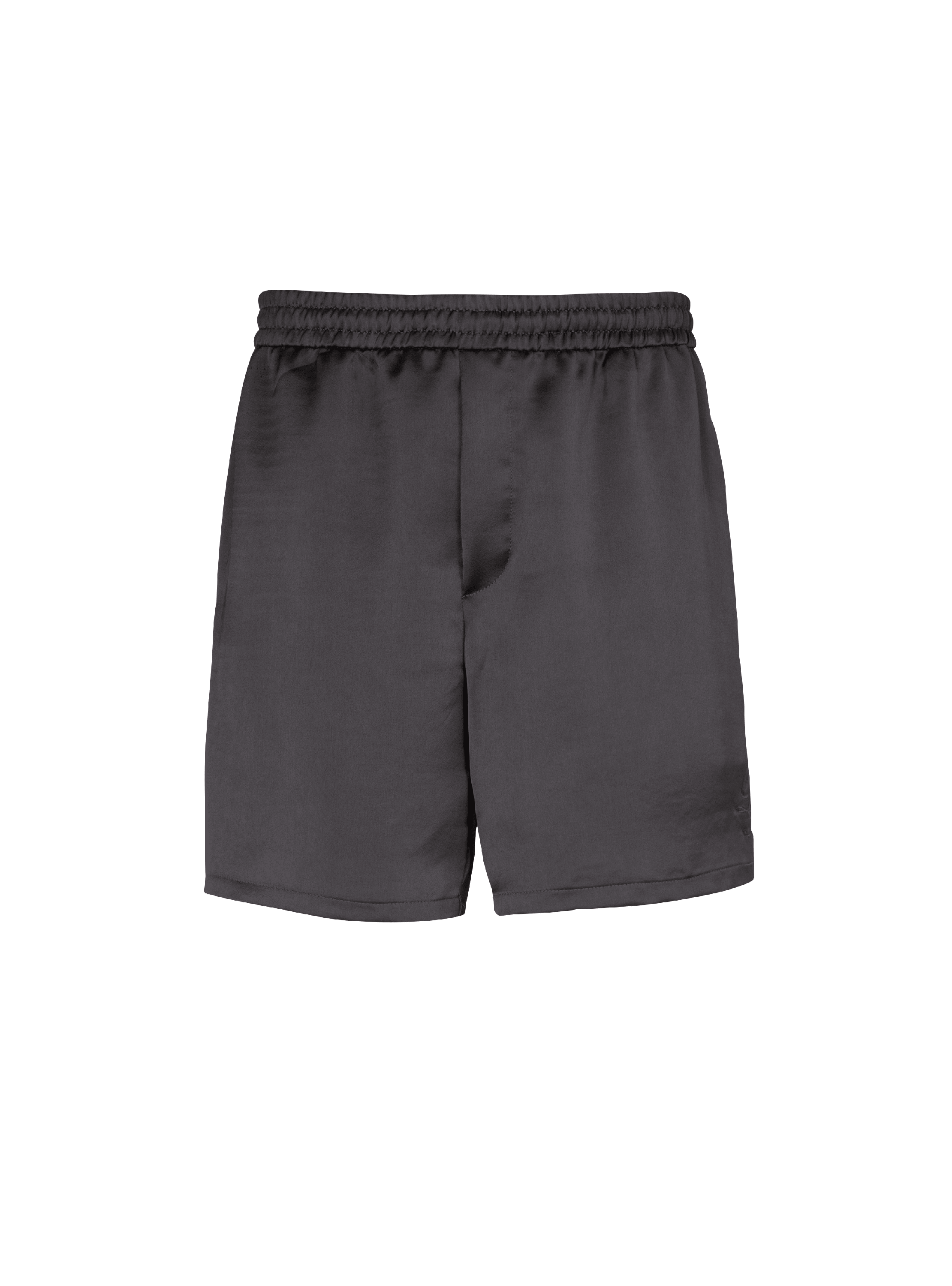 PB 标志缎面短裤- Men | BALMAIN