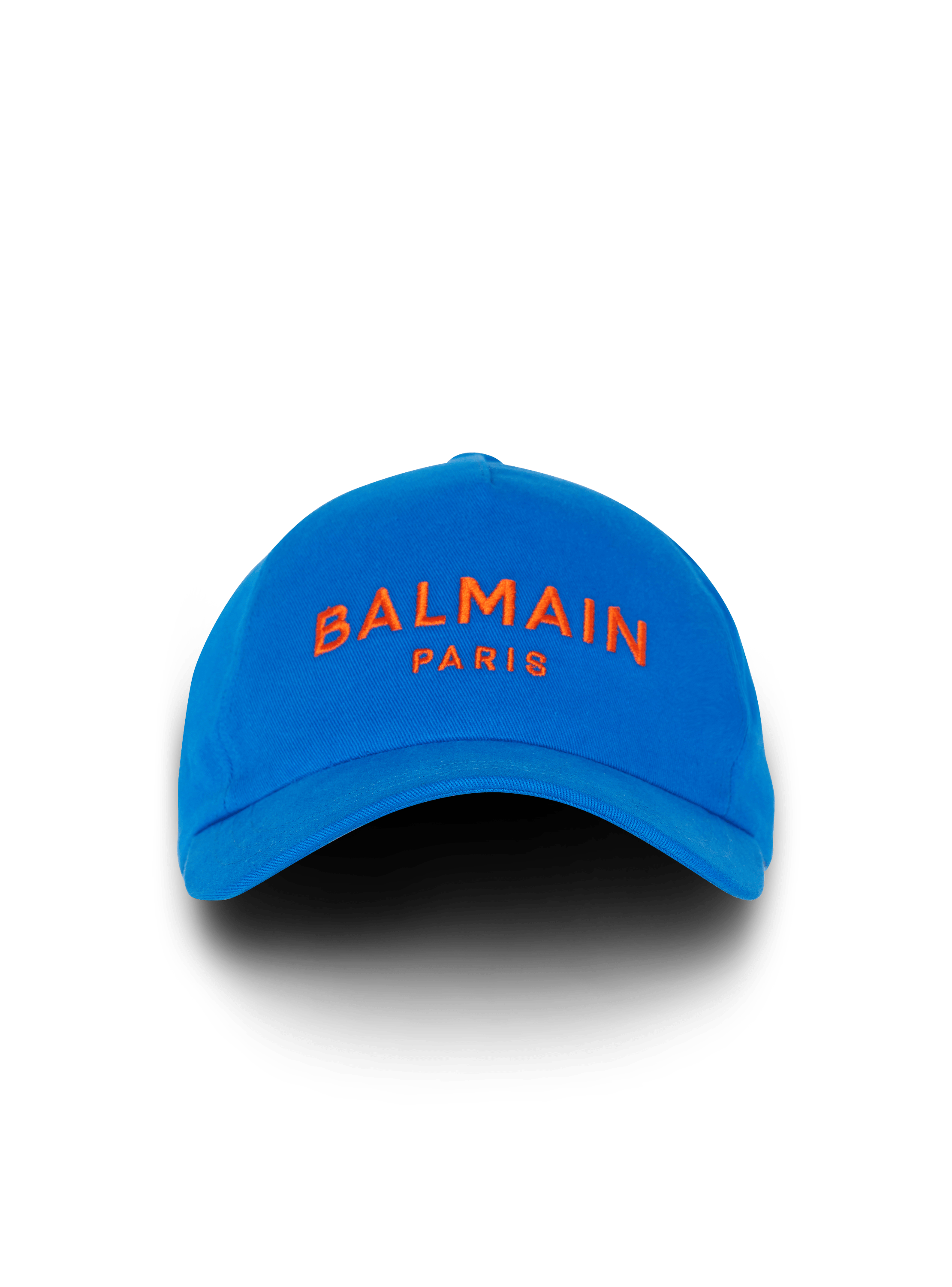 Embroidered Balmain Paris cap navy - Men | BALMAIN