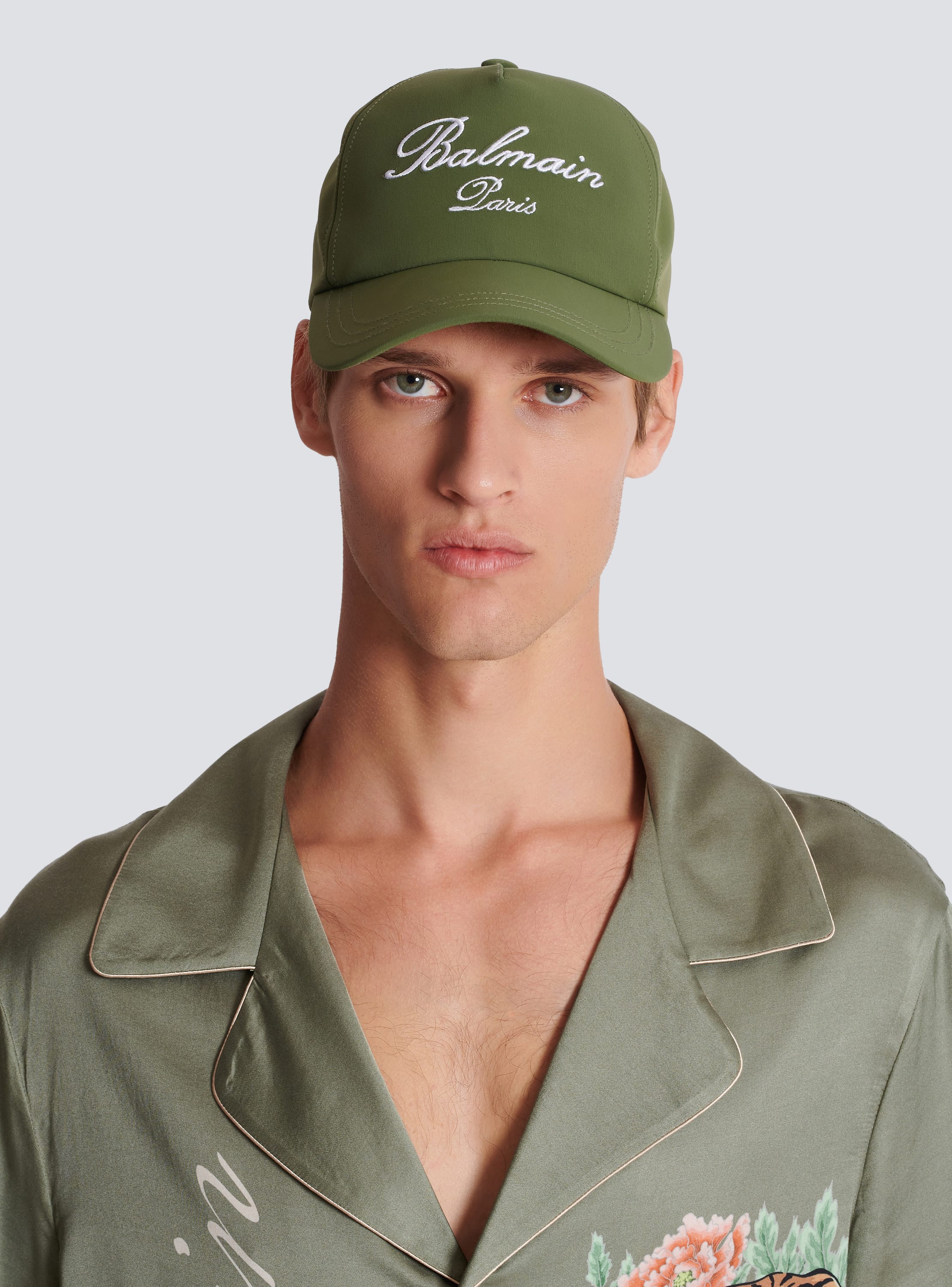 Balmain Paris Embroidered Cap