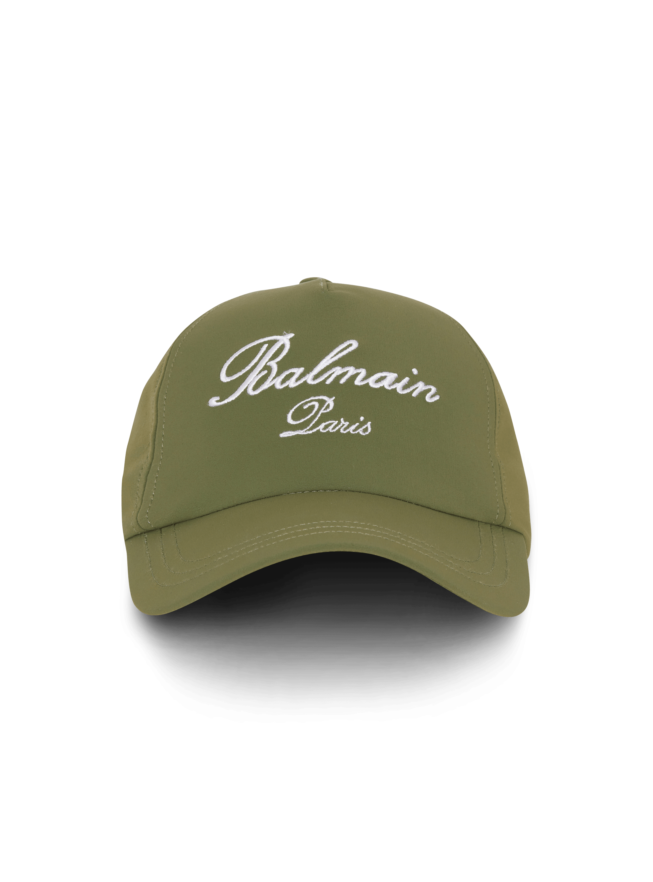 Embroidered Balmain Paris cap