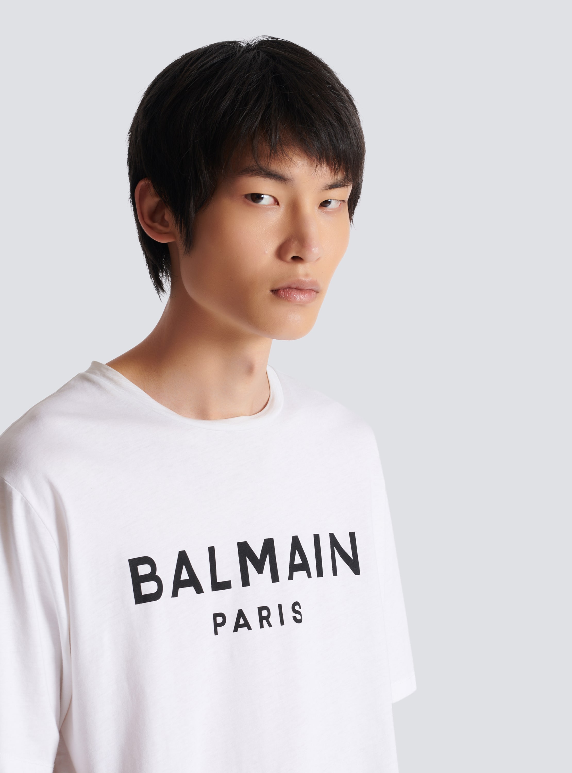 Balmain white t shirt online