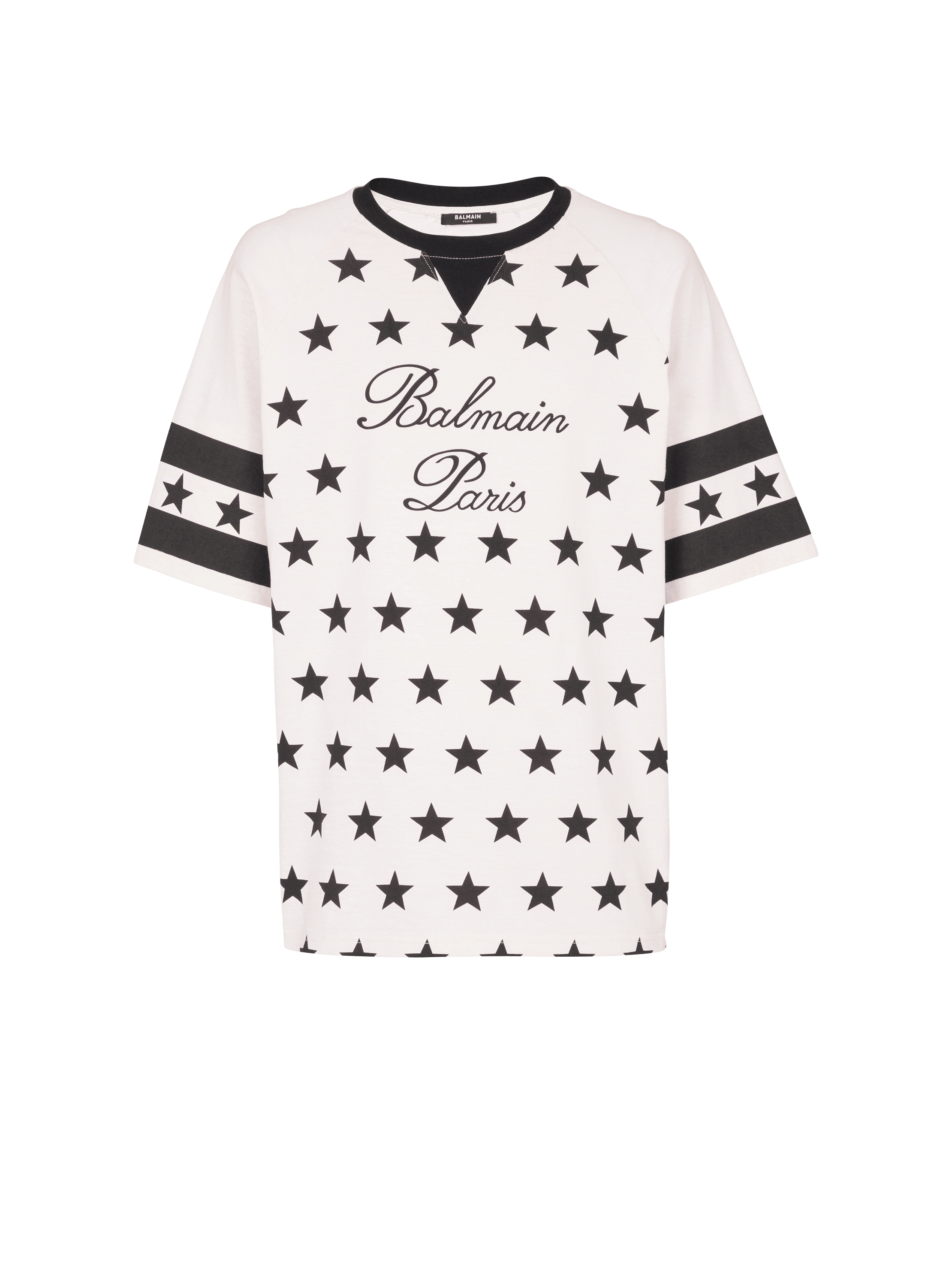 T-shirt Balmain Signature Étoiles