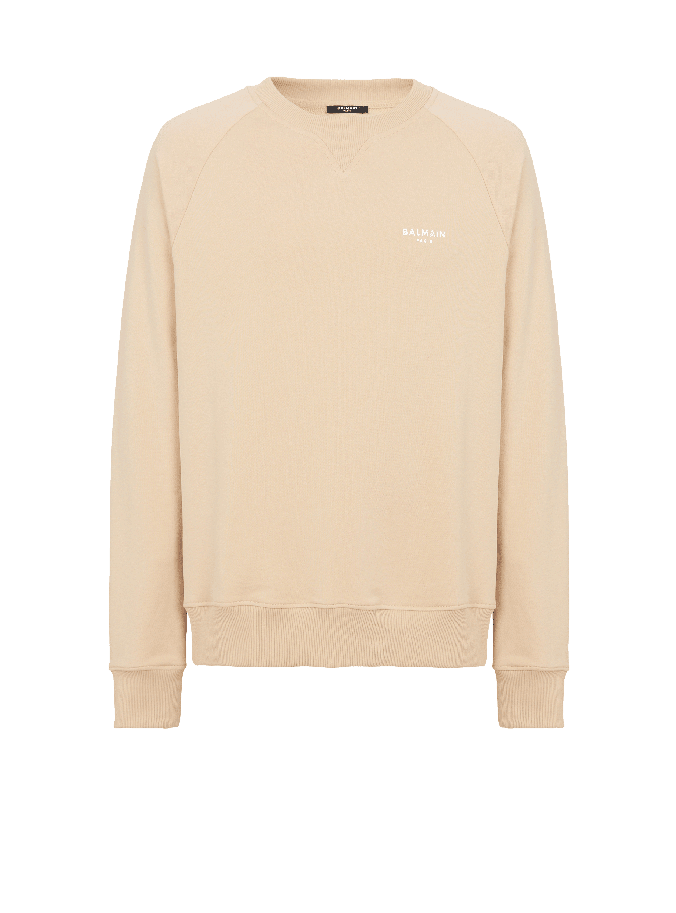 Flocked Balmain sweatshirt