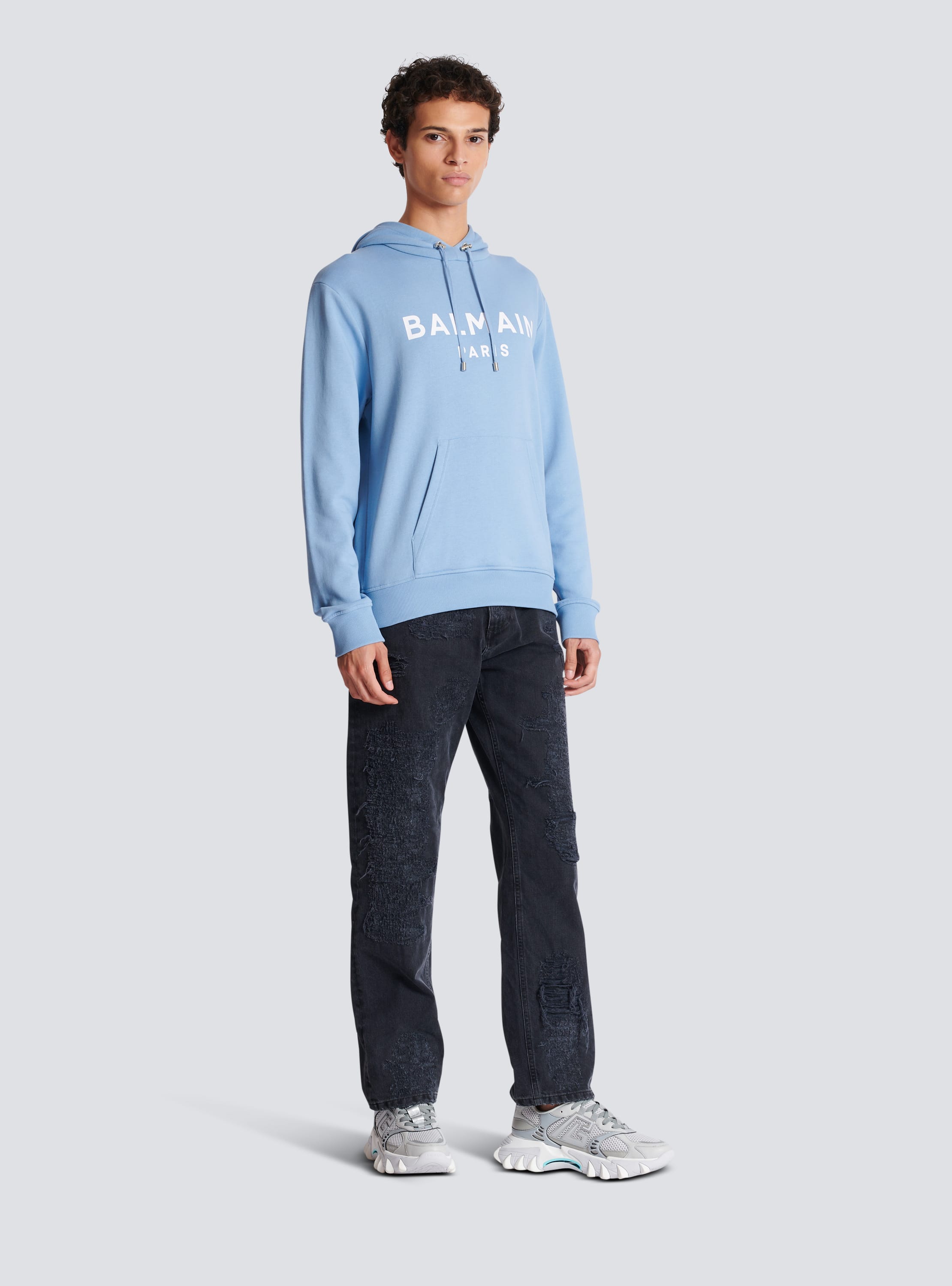 Balmain 2024 blue sweatshirt