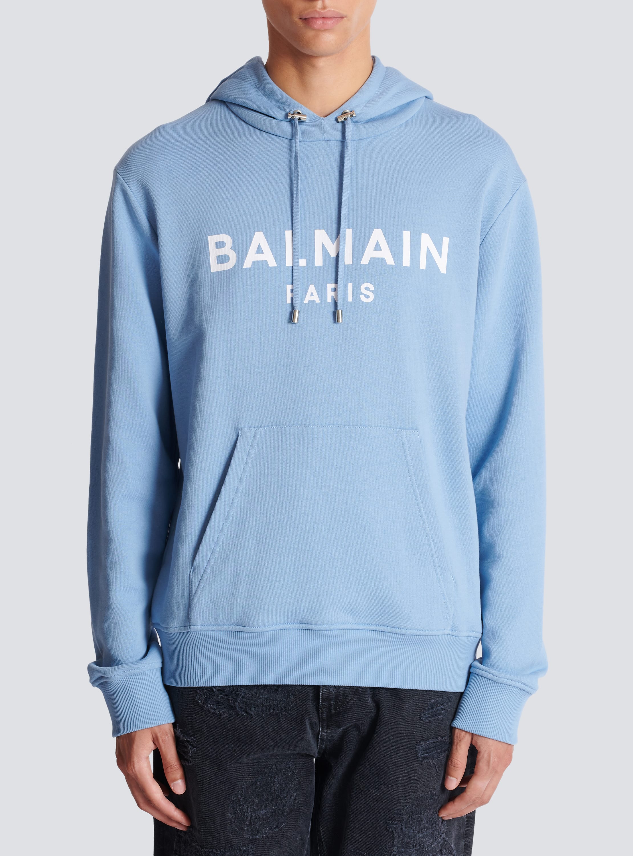 Balmain store lightweight hoodie