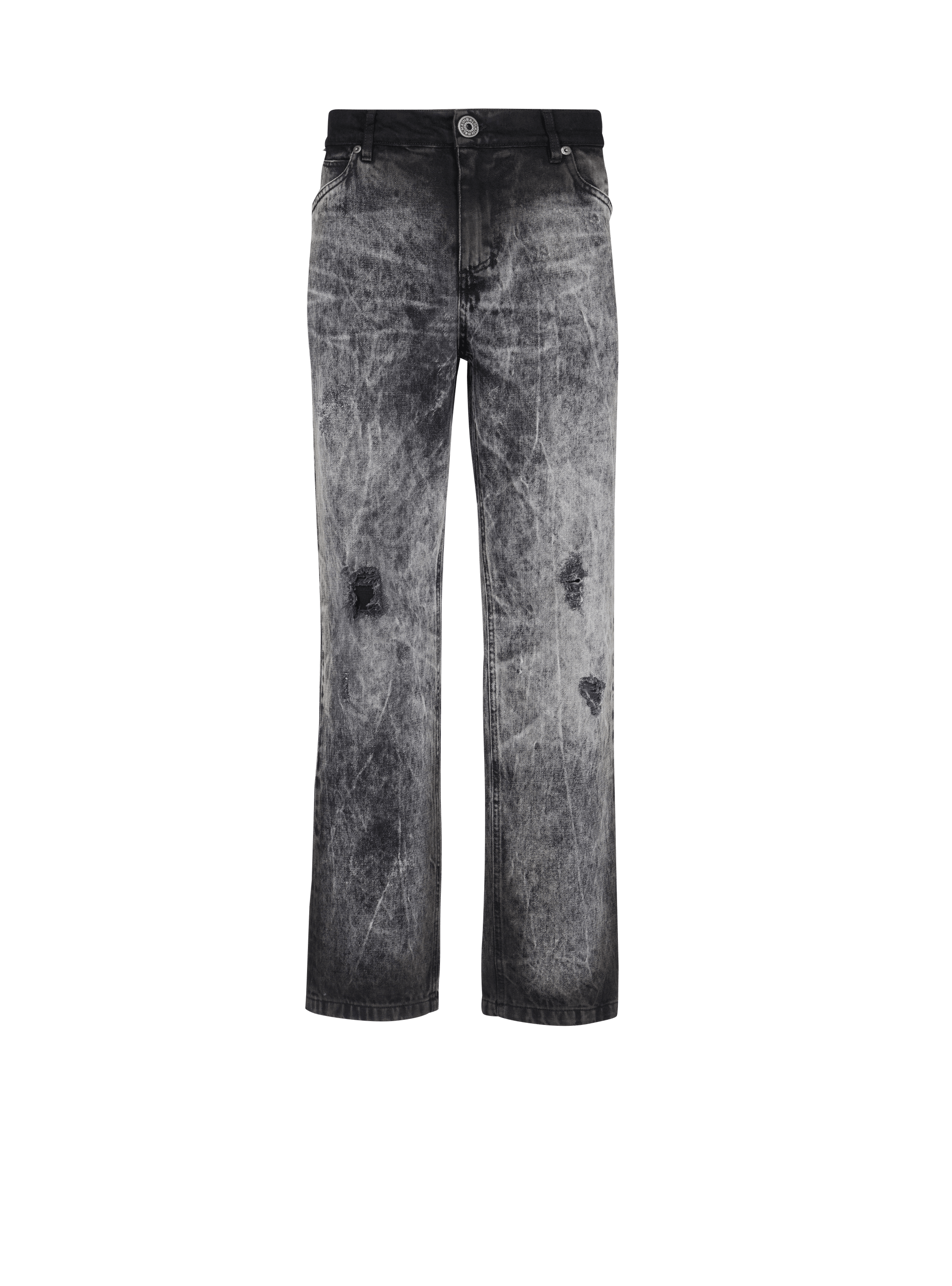 Stonewash denim jeans