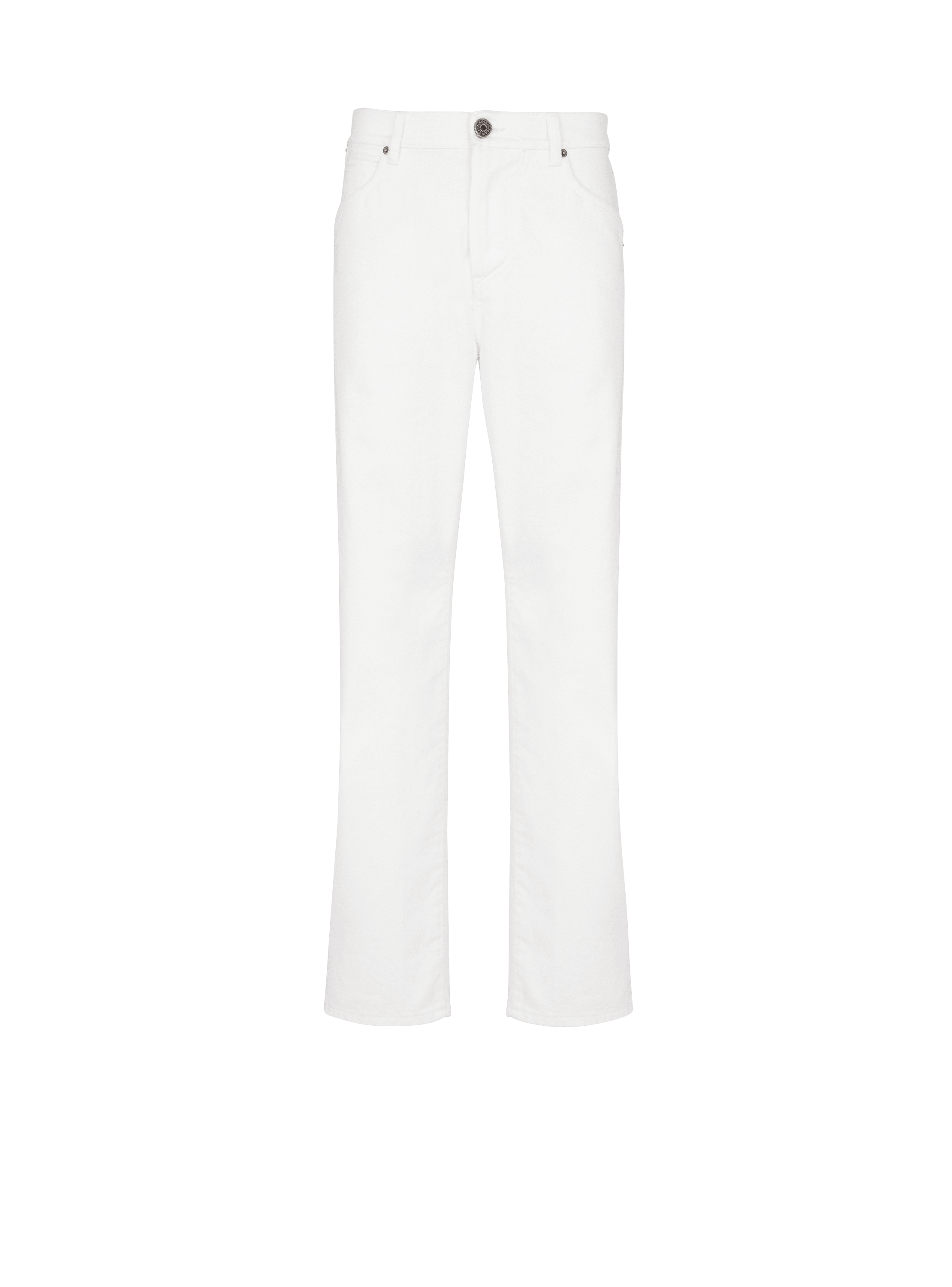 Jean en denim blanc