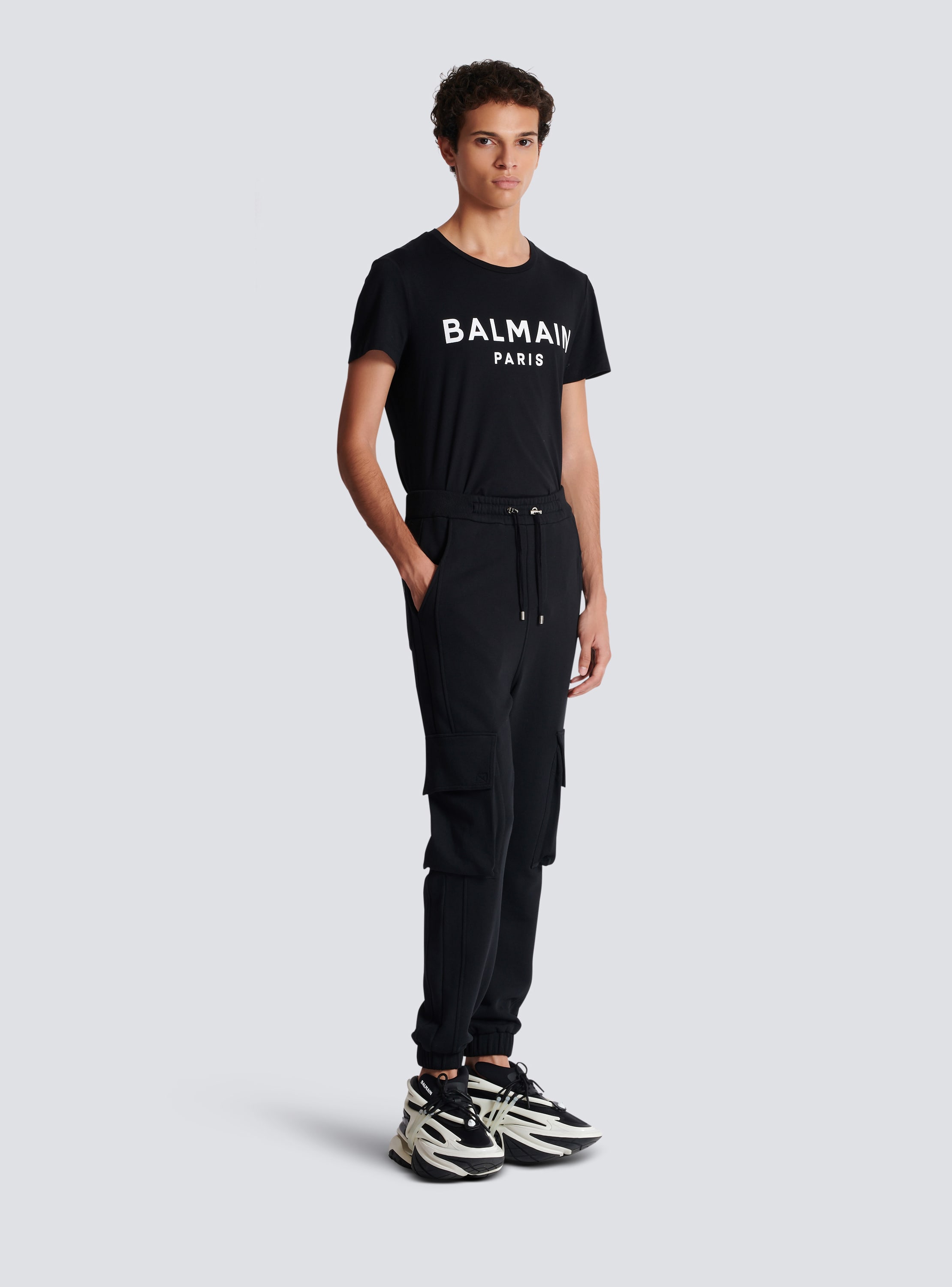 Balmain Paris カーゴ スウェットパンツ