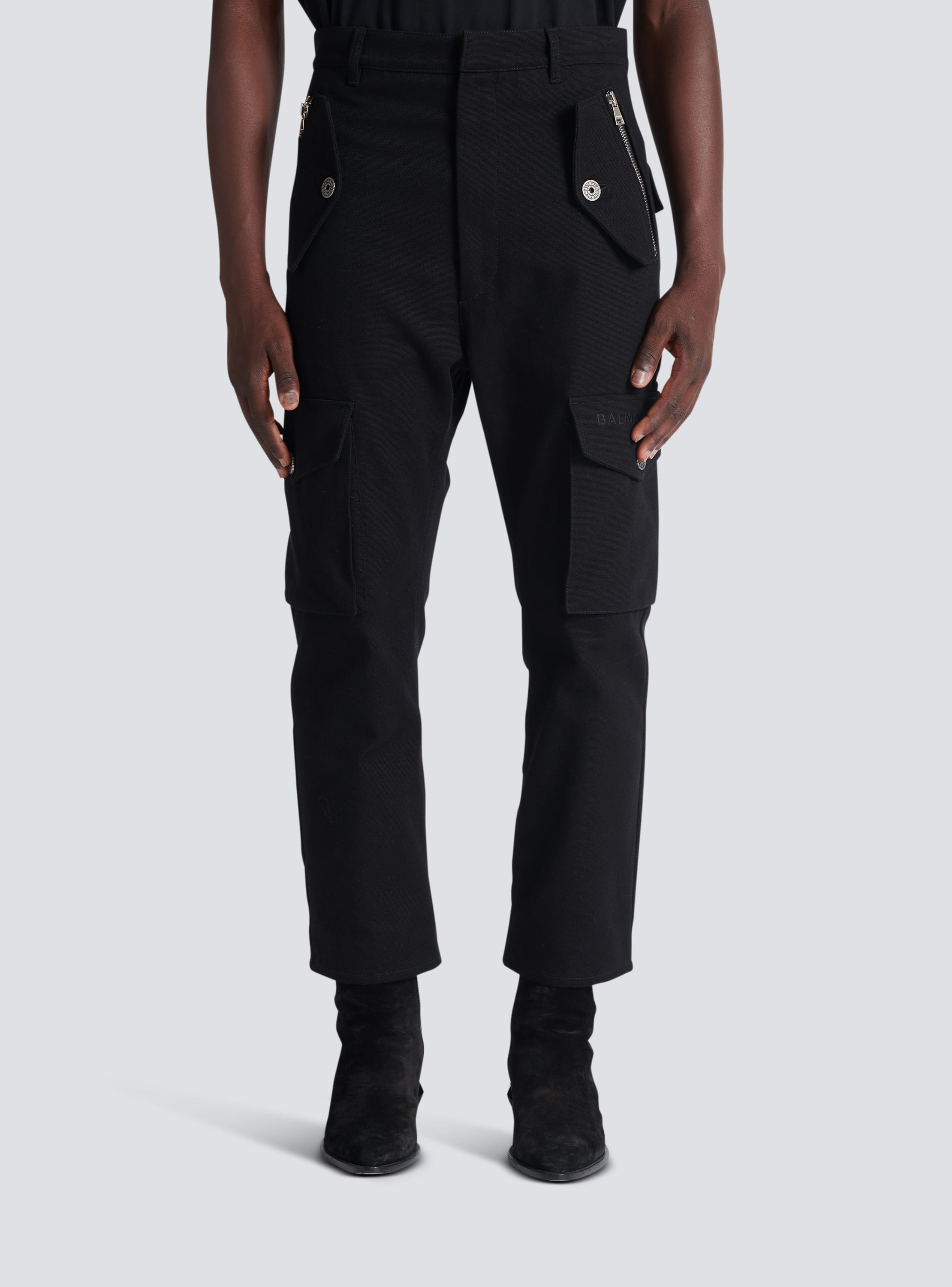 Pants BALMAIN Men color Black