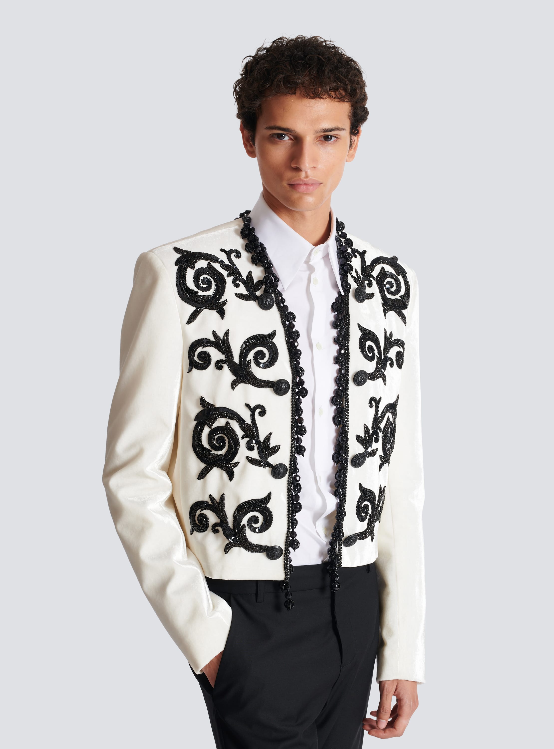 Balmain jacket mens best sale