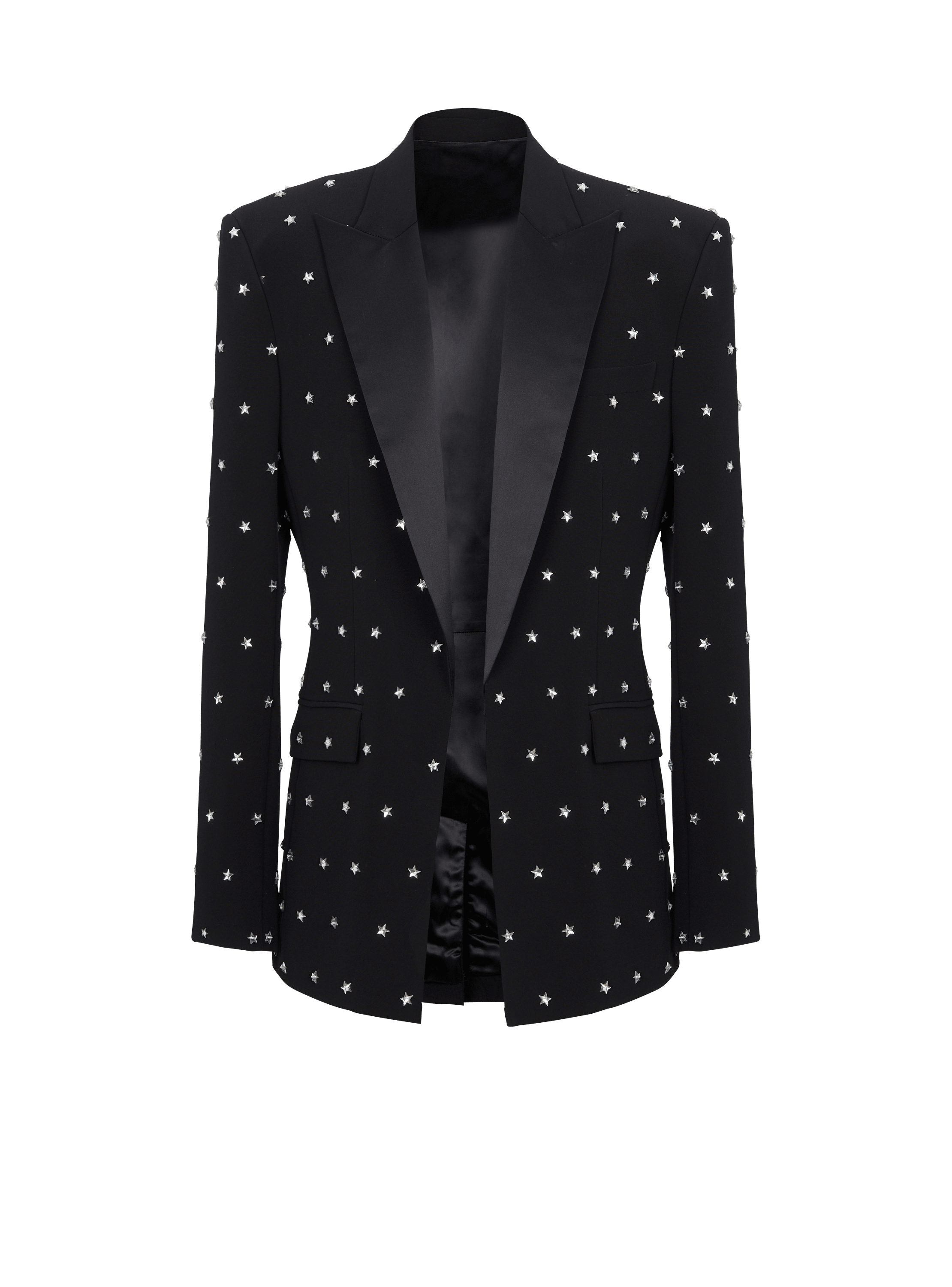 Chaqueta bordada con estrellas