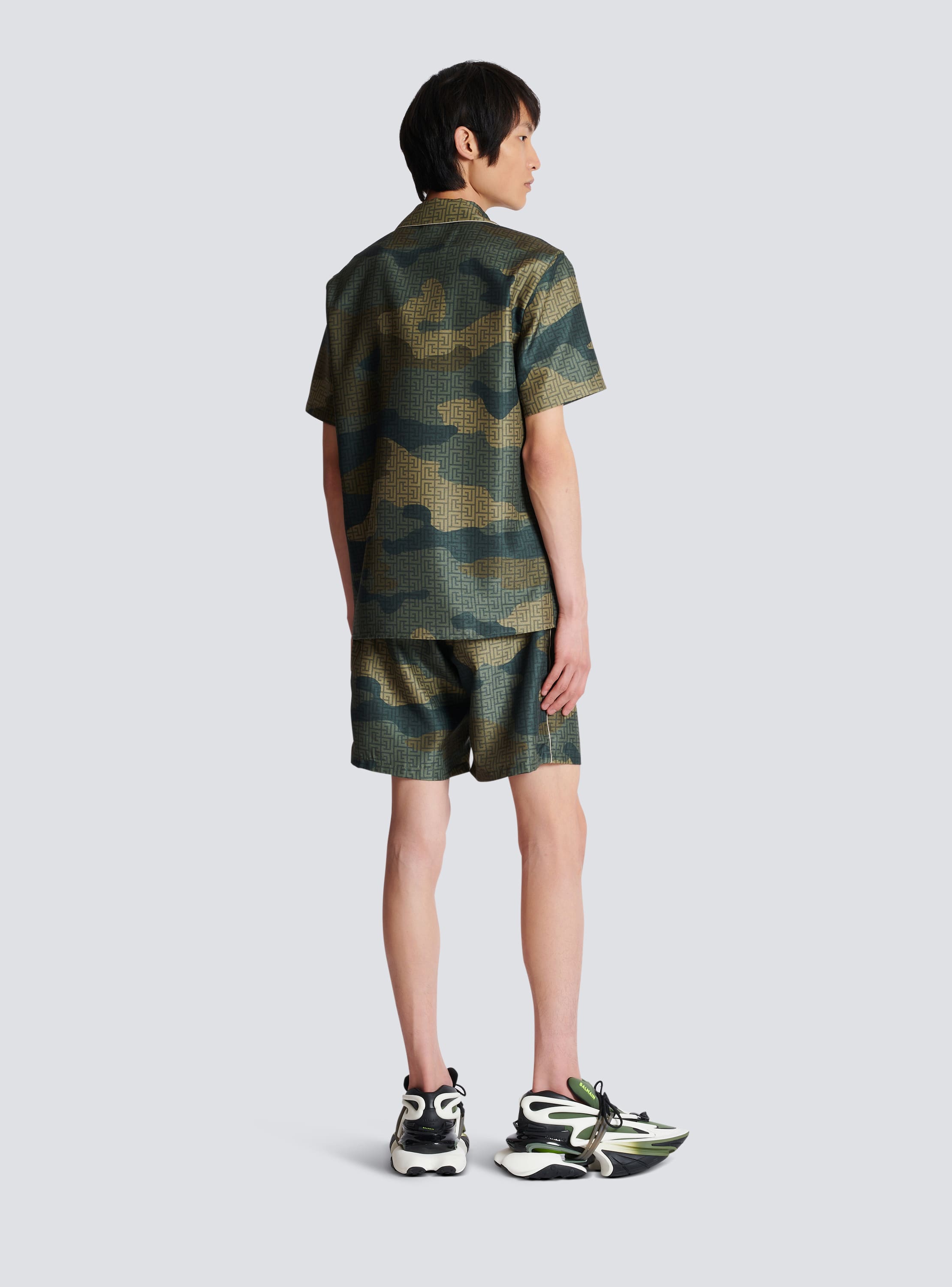 Balmain camo shirt best sale