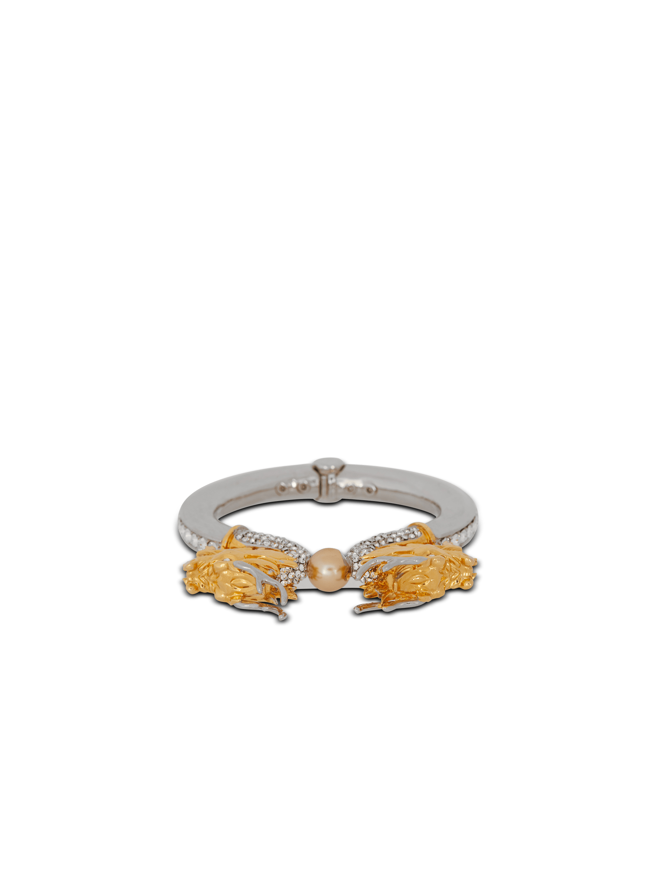 Bracelet Dragon avec perle et cristaux 
