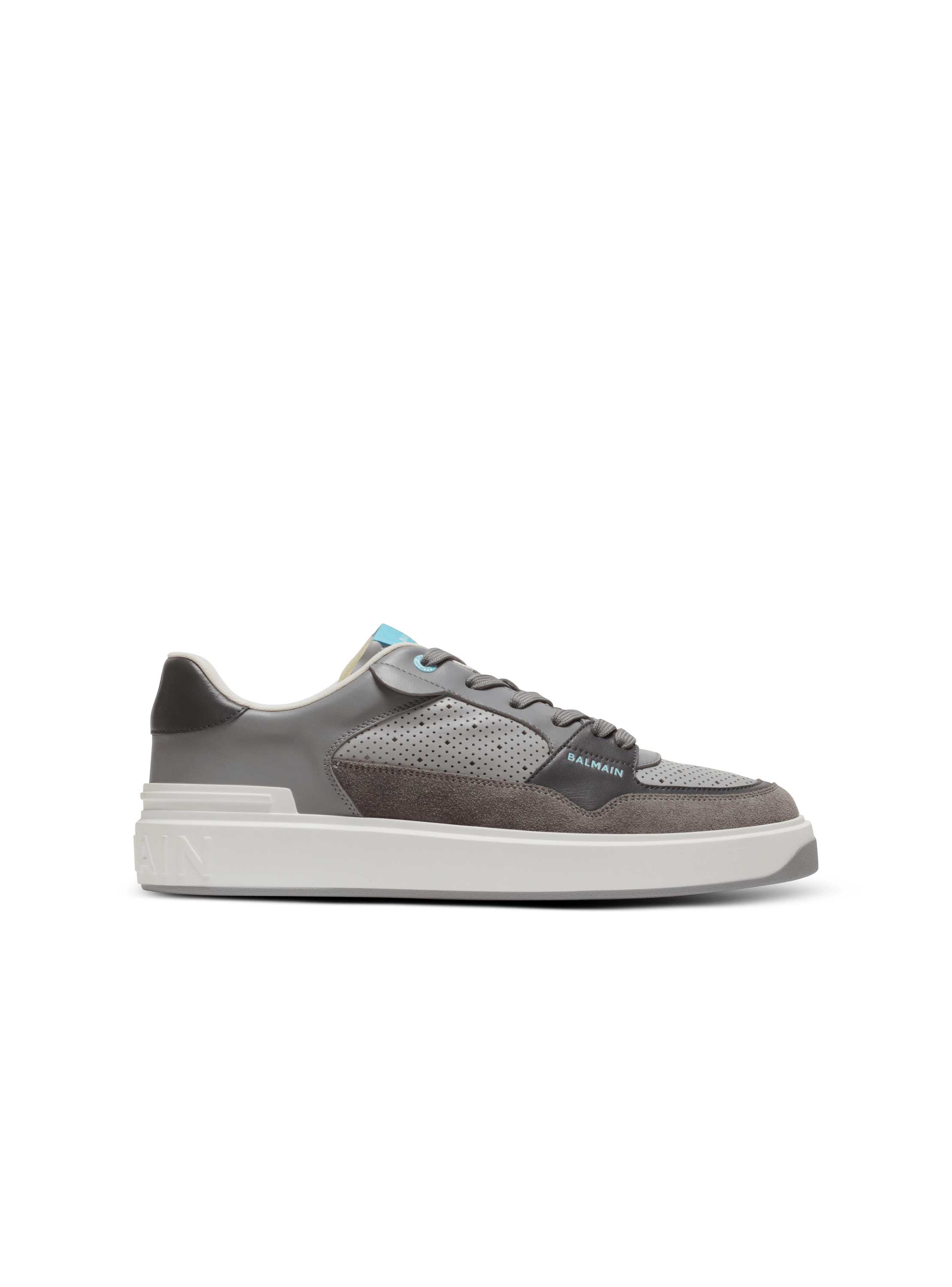 B-Court Flip perforated leather trainers