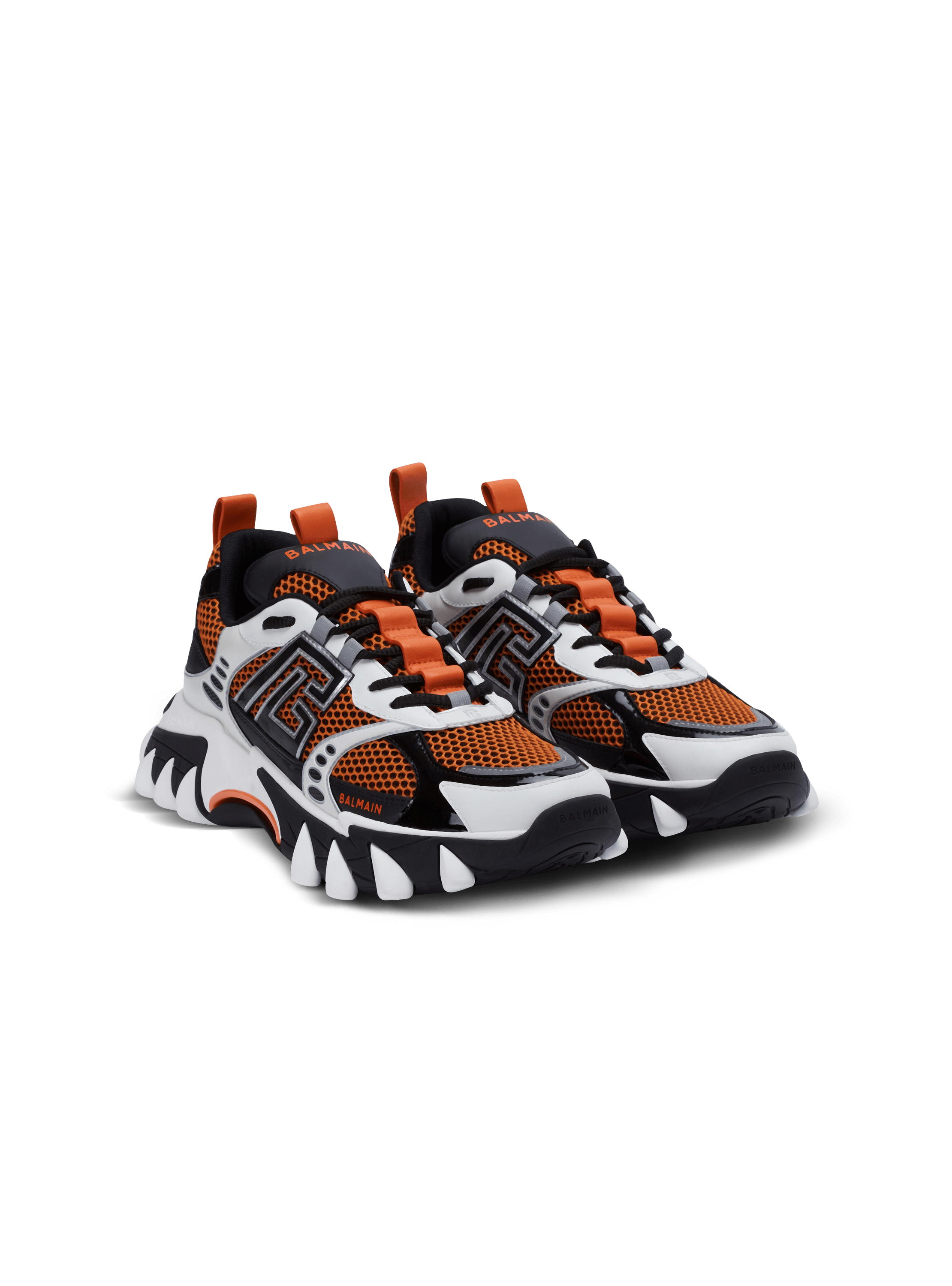 Sneakers B-East PB aus technischen Materialien und Mesh