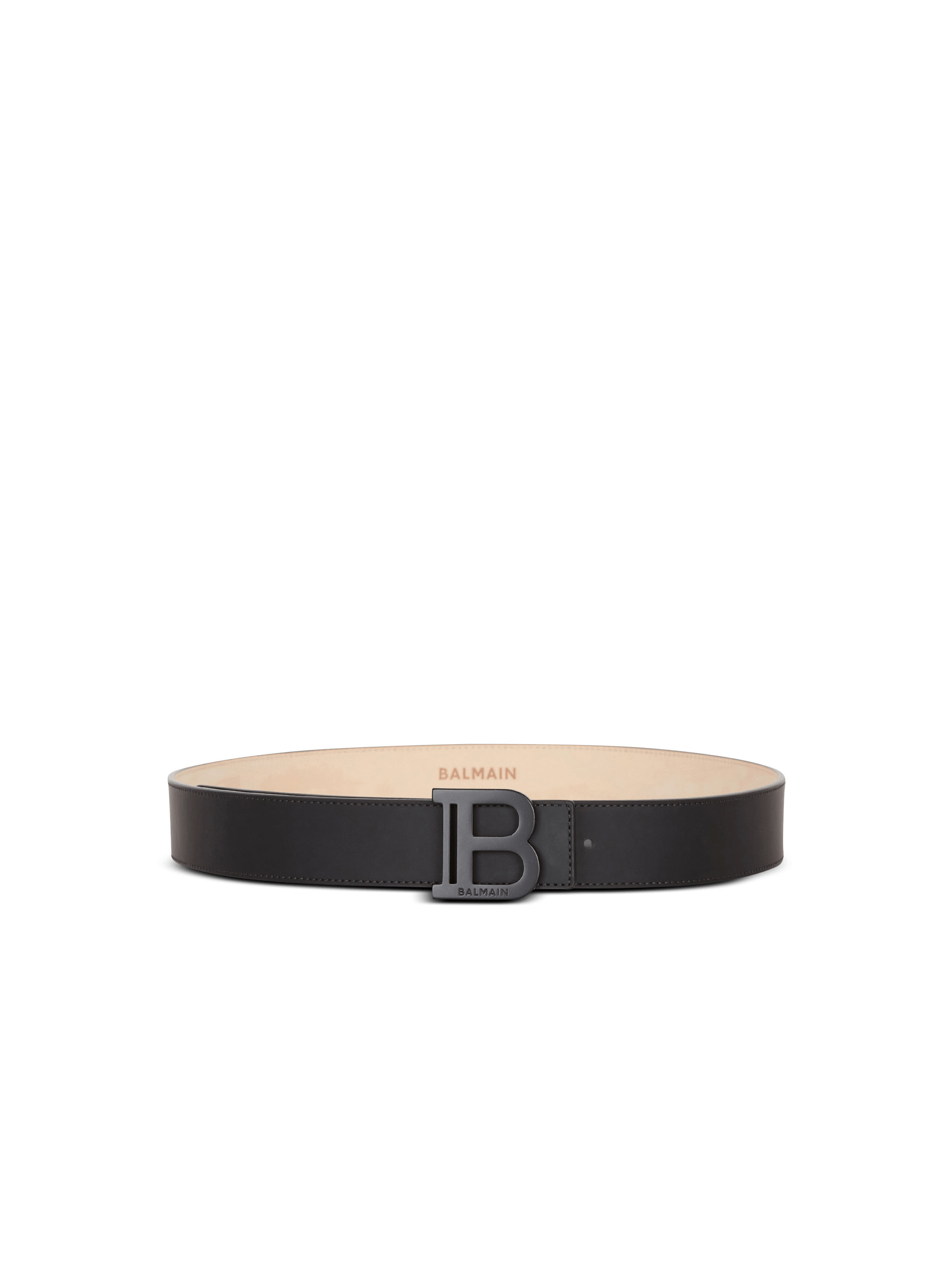 Ceinture B-Belt en cuir effet gomme