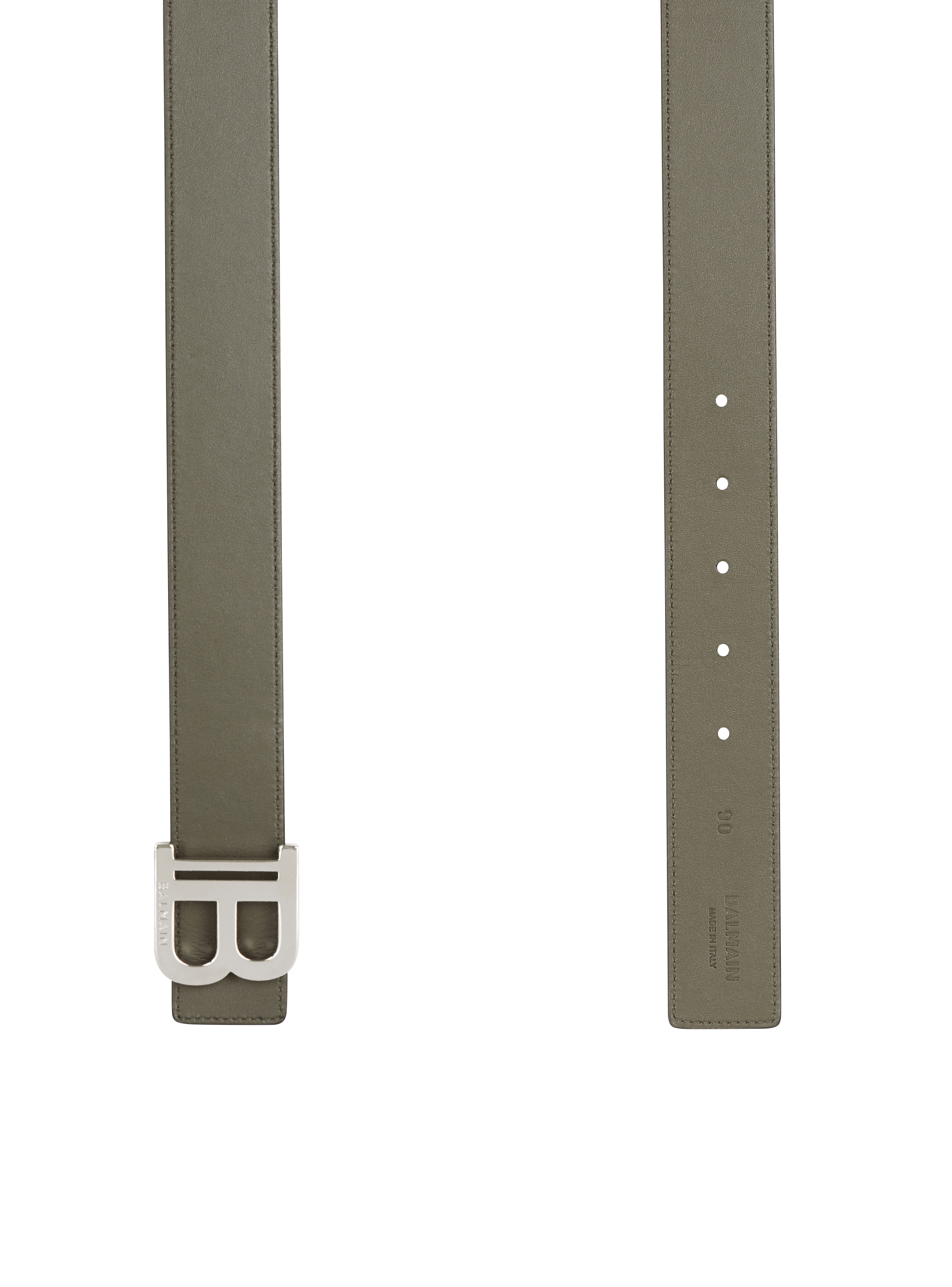 Reversible leather B-Belt