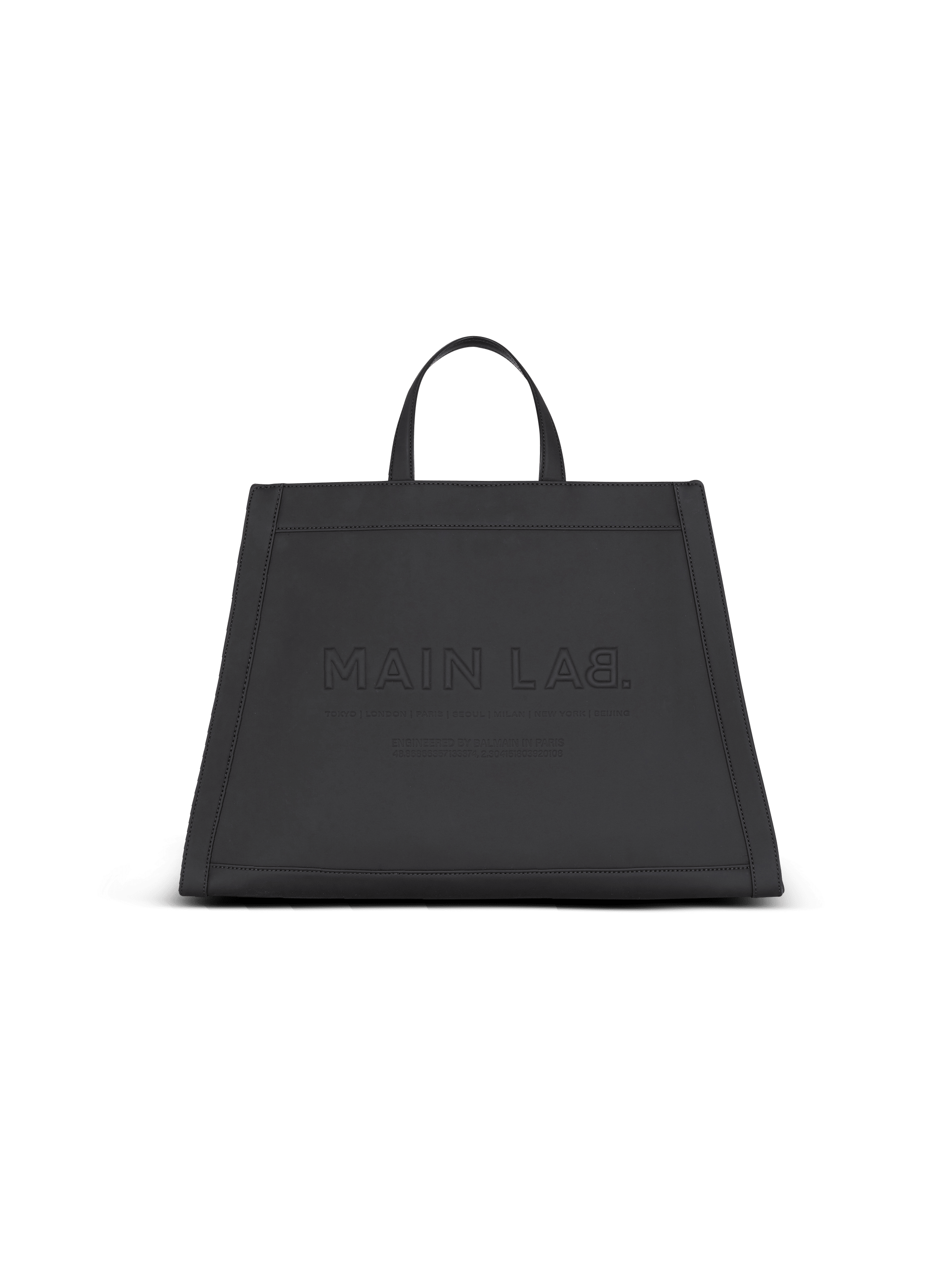 Balmain leather tote sale