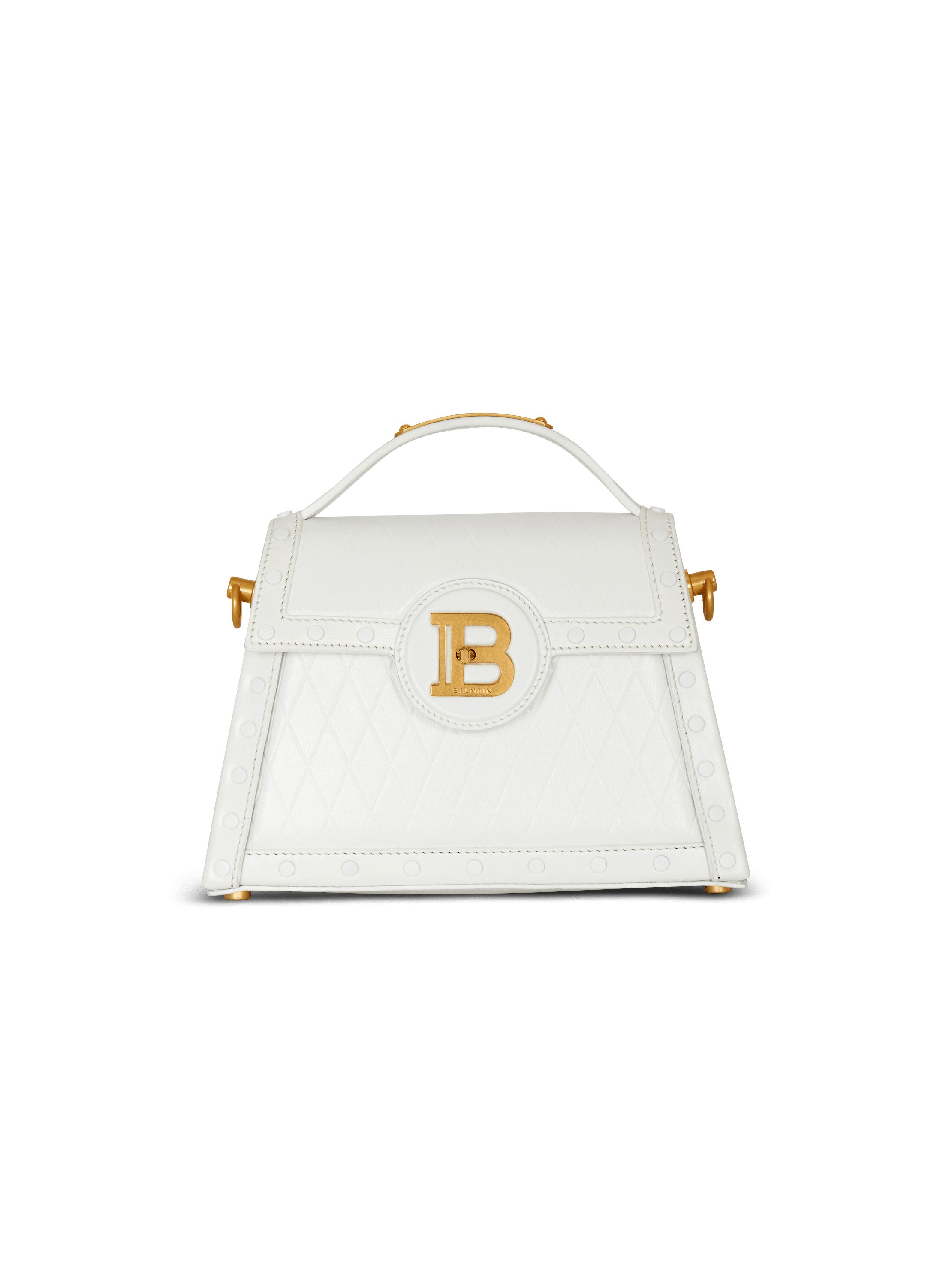 Sac B-Buzz Dynasty en cuir de veau embossé Grid