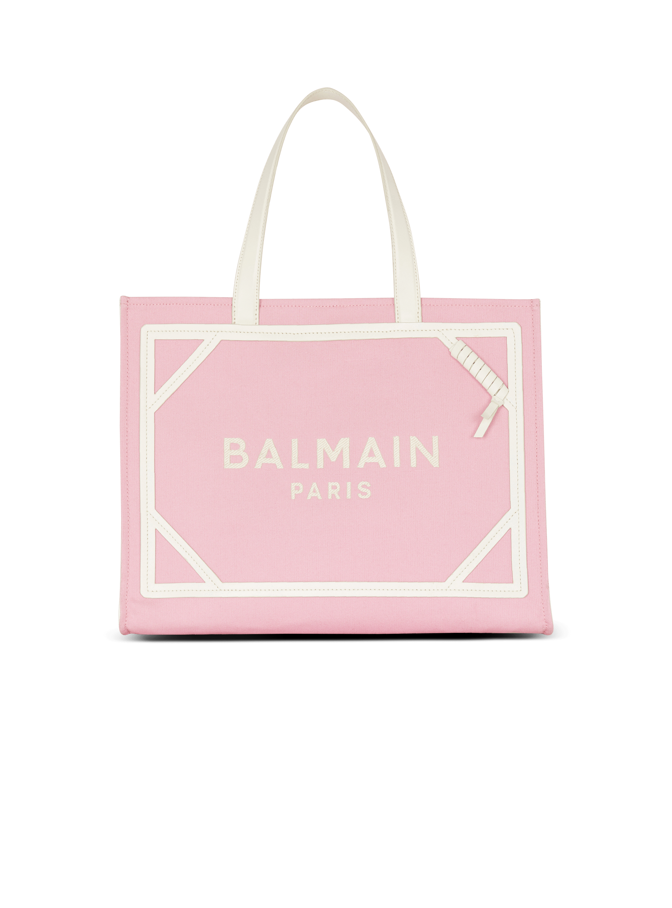 Borsa shopper B-Army media in tela e pelle