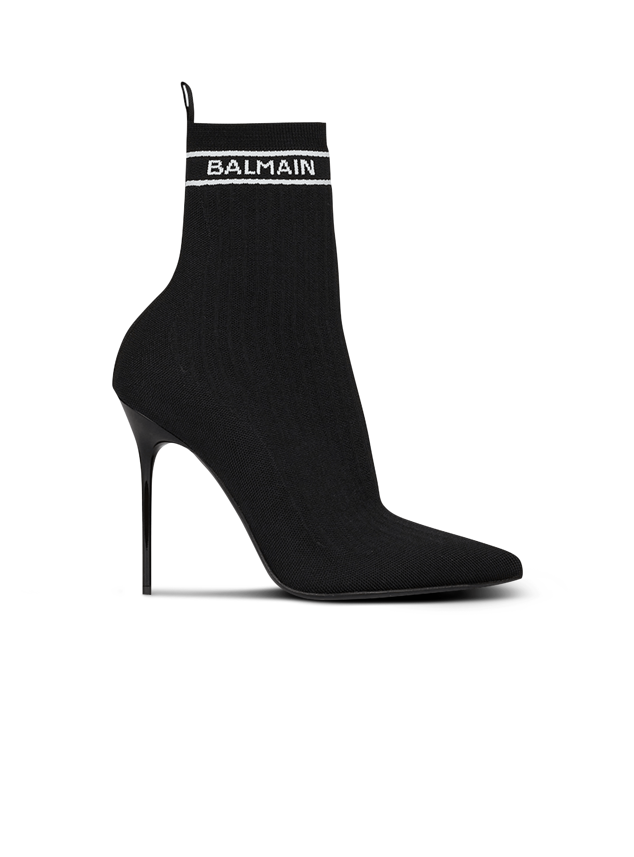 Skye knit ankle boots Women BALMAIN