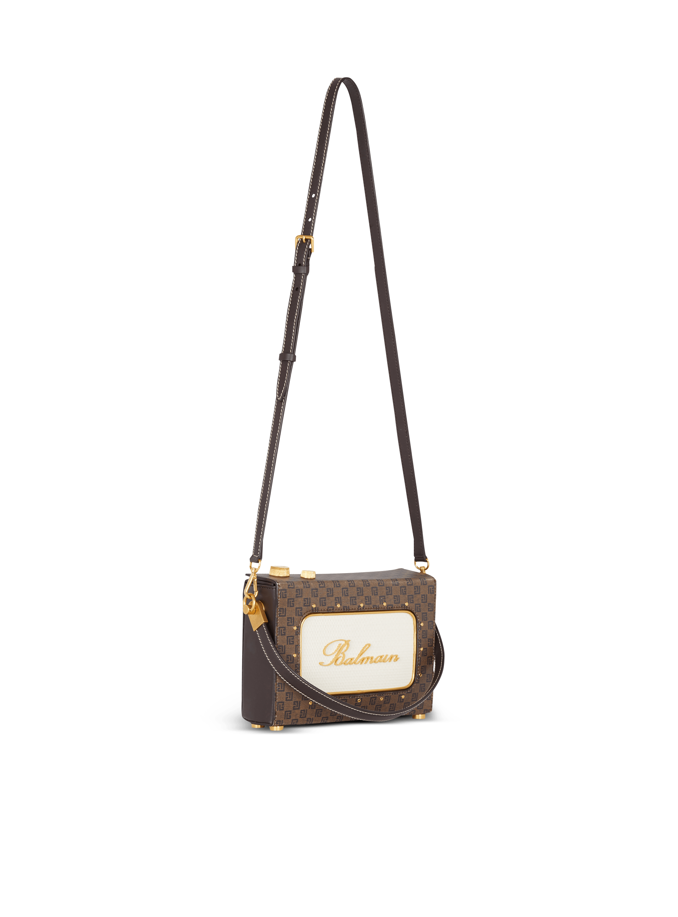 Tasche Radio mit Signature Monogramm