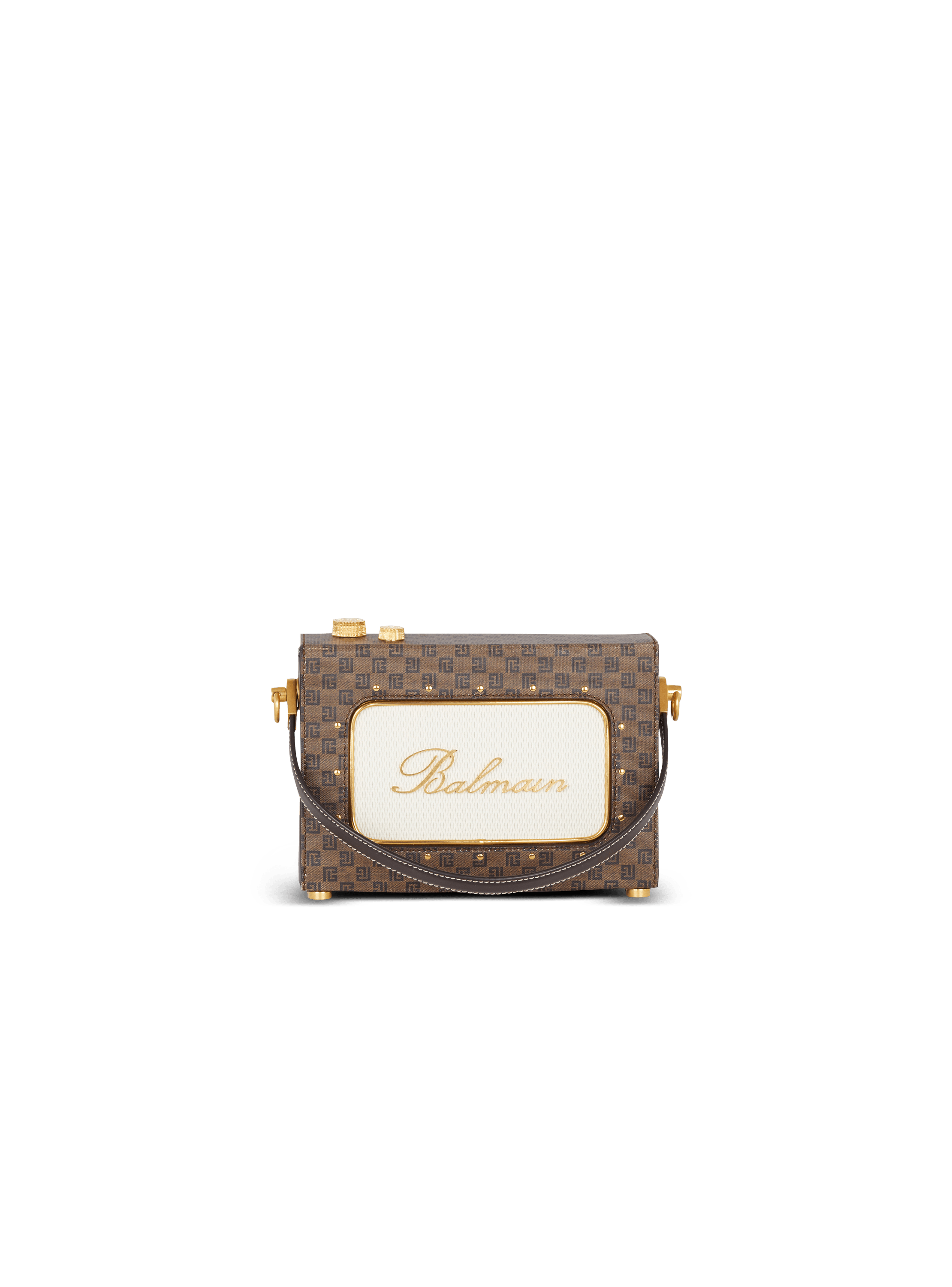 Tasche Radio mit Signature Monogramm