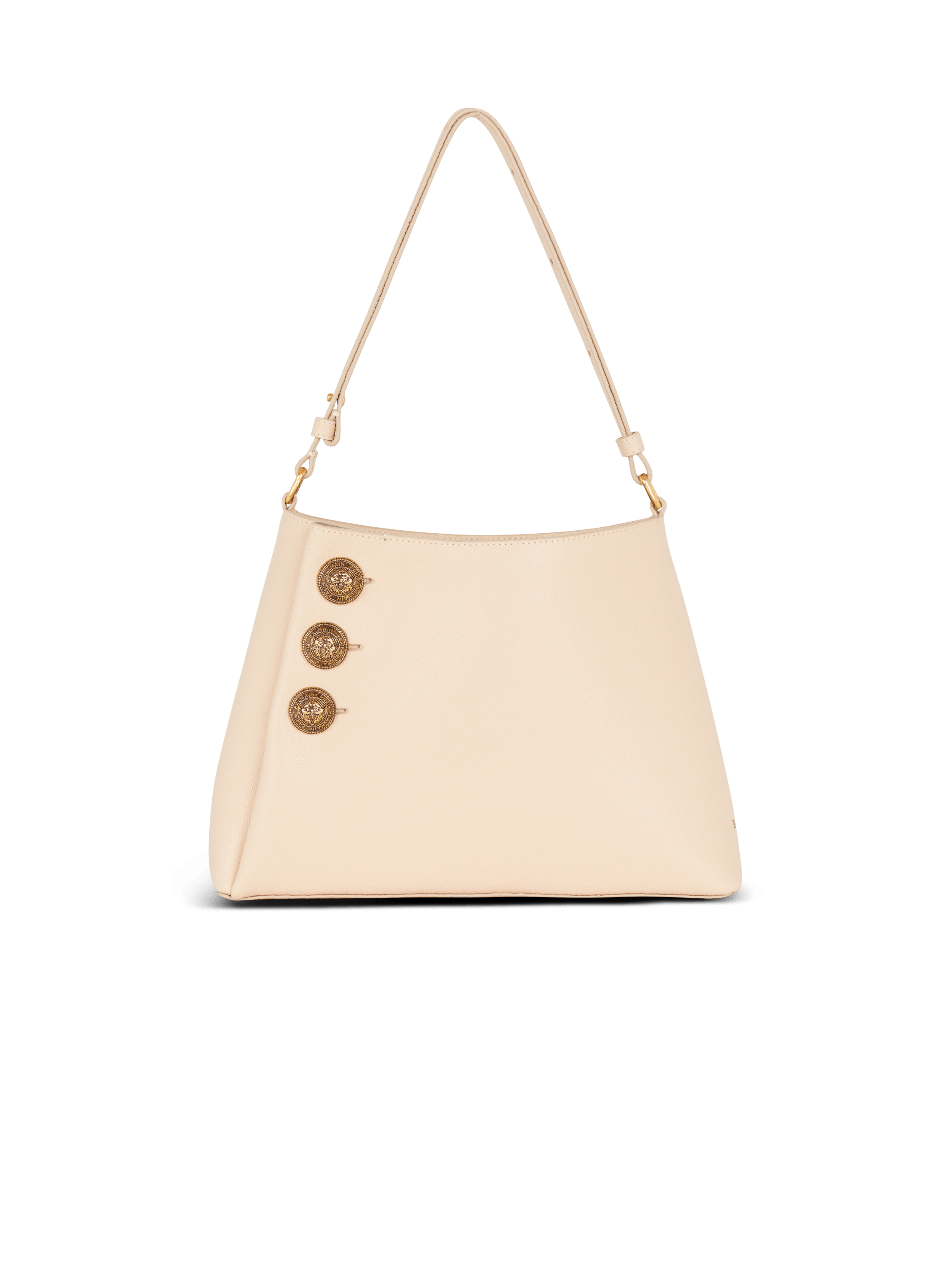 Emblème handbag in grained leather