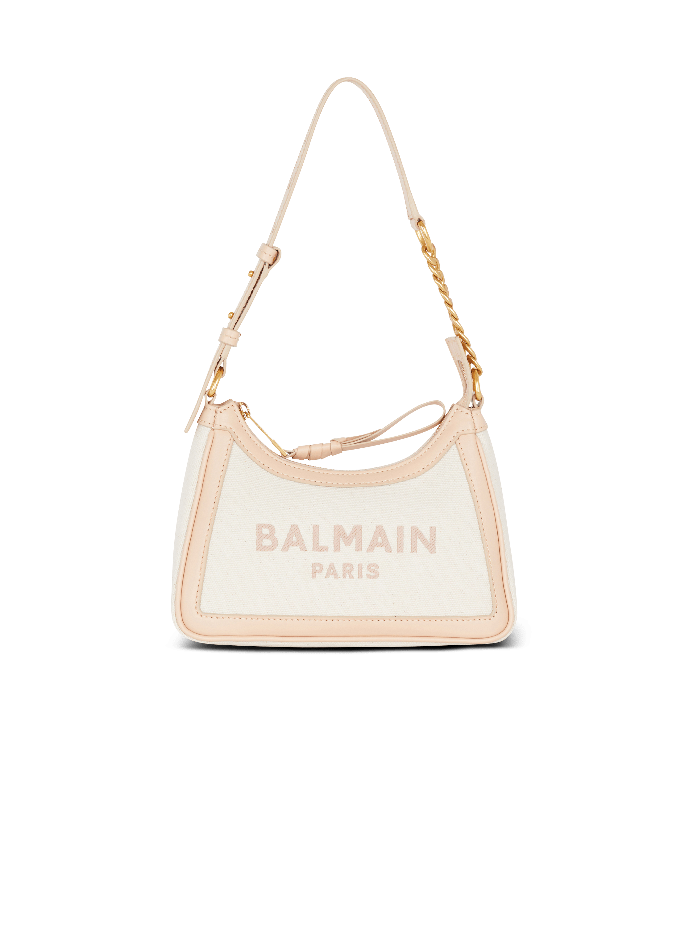 Balmain Beige Mini B-Army Bag