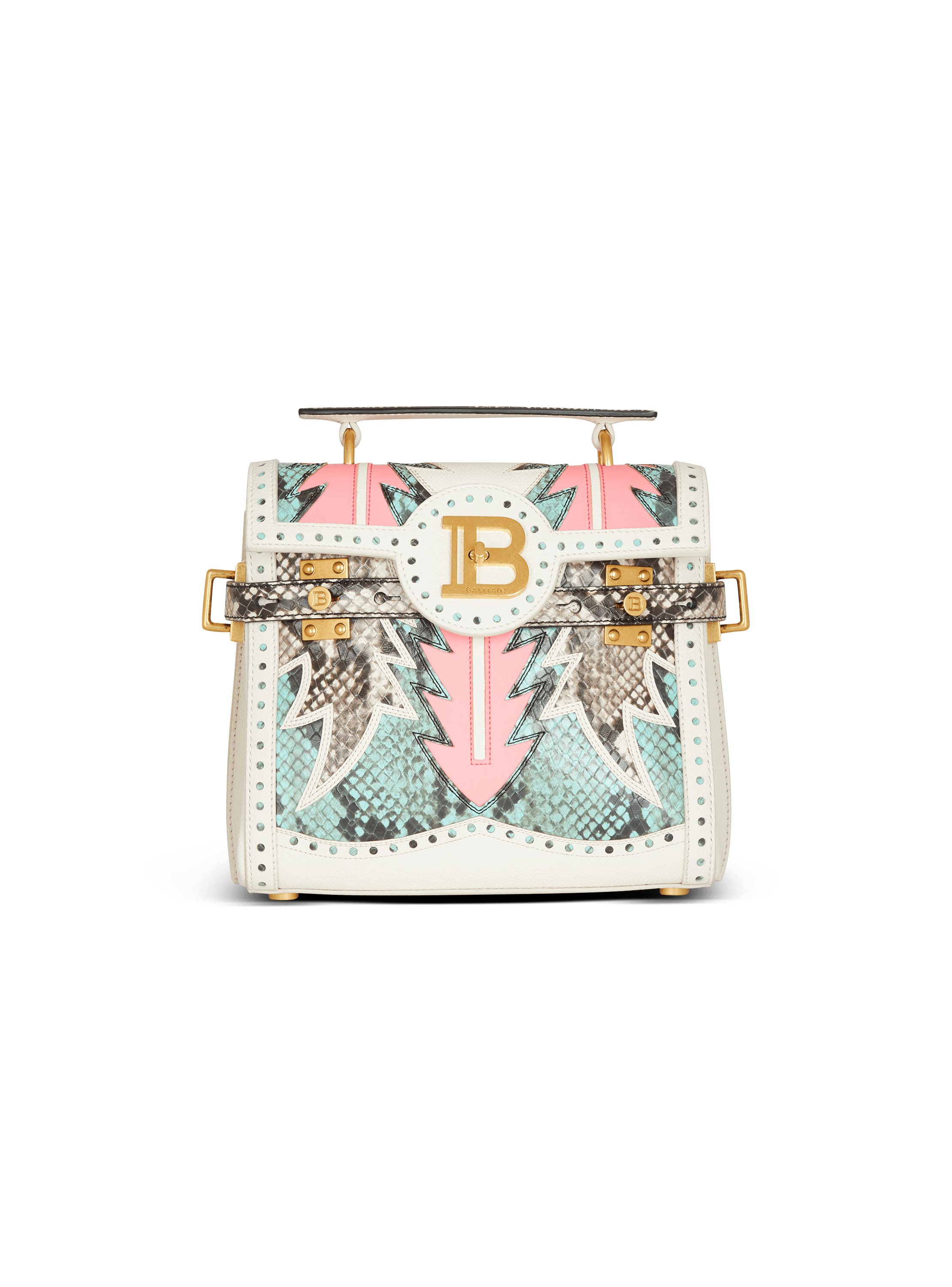 B-Buzz 23 patchwork leather bag