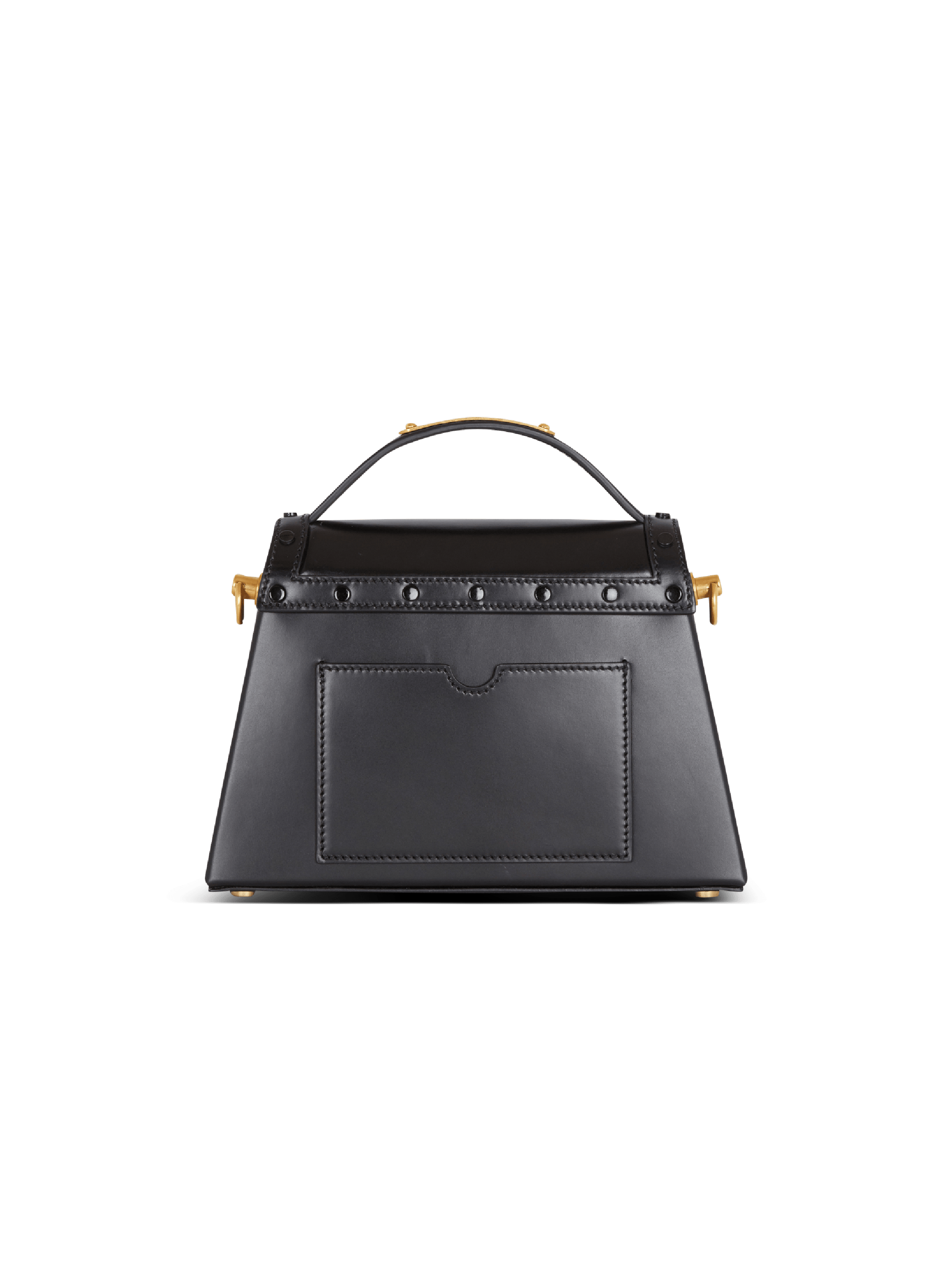 B-Buzz Dynasty bag in glazed leather - Women | BALMAIN