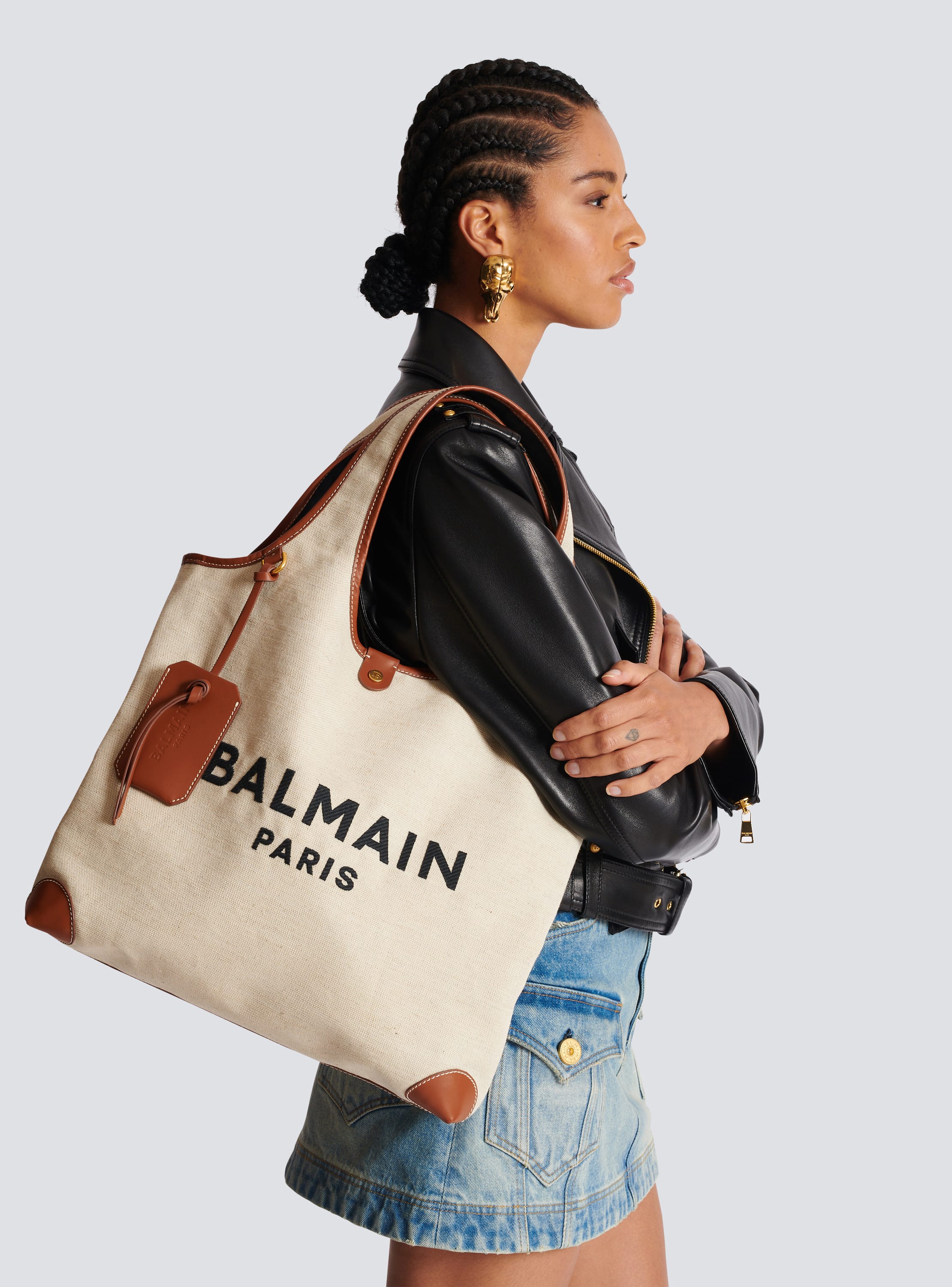 Tote bag balmain sale